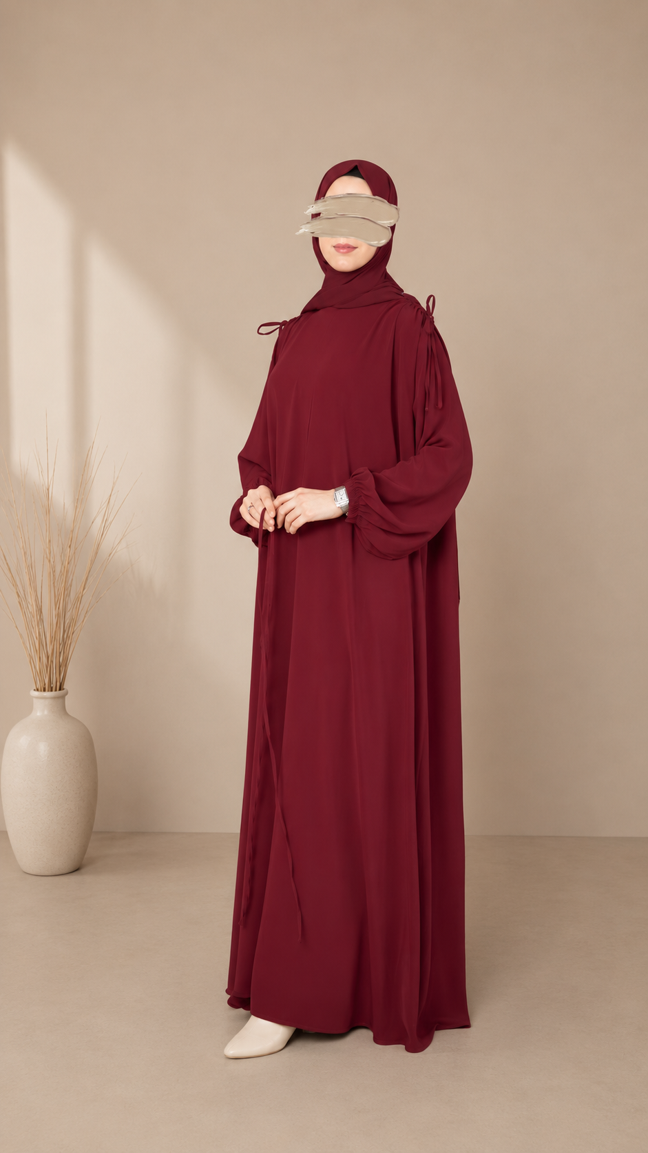 Safiya Medina Silk Abaya