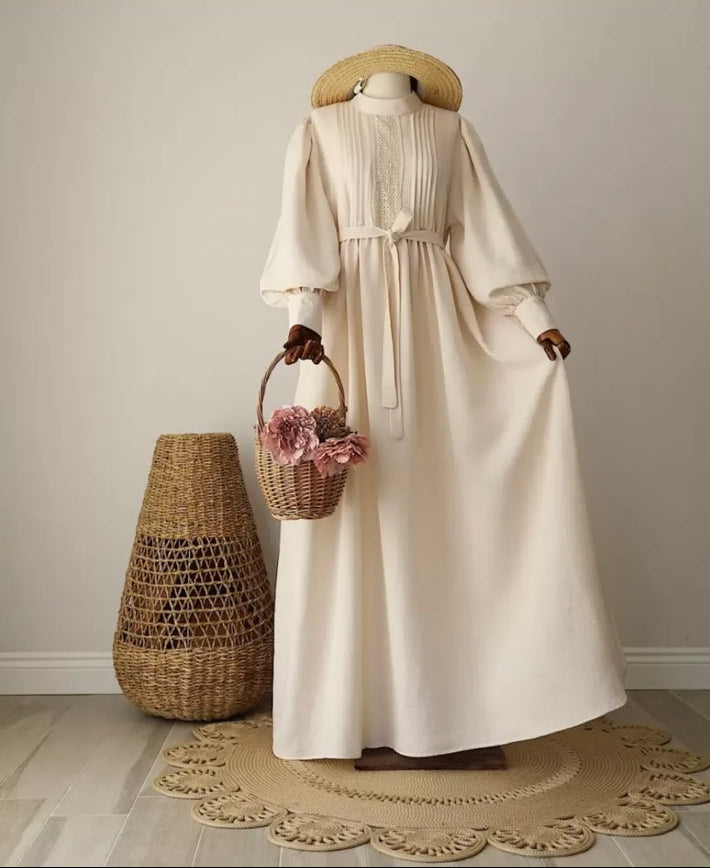 Musselin Aria Maxi Kleid