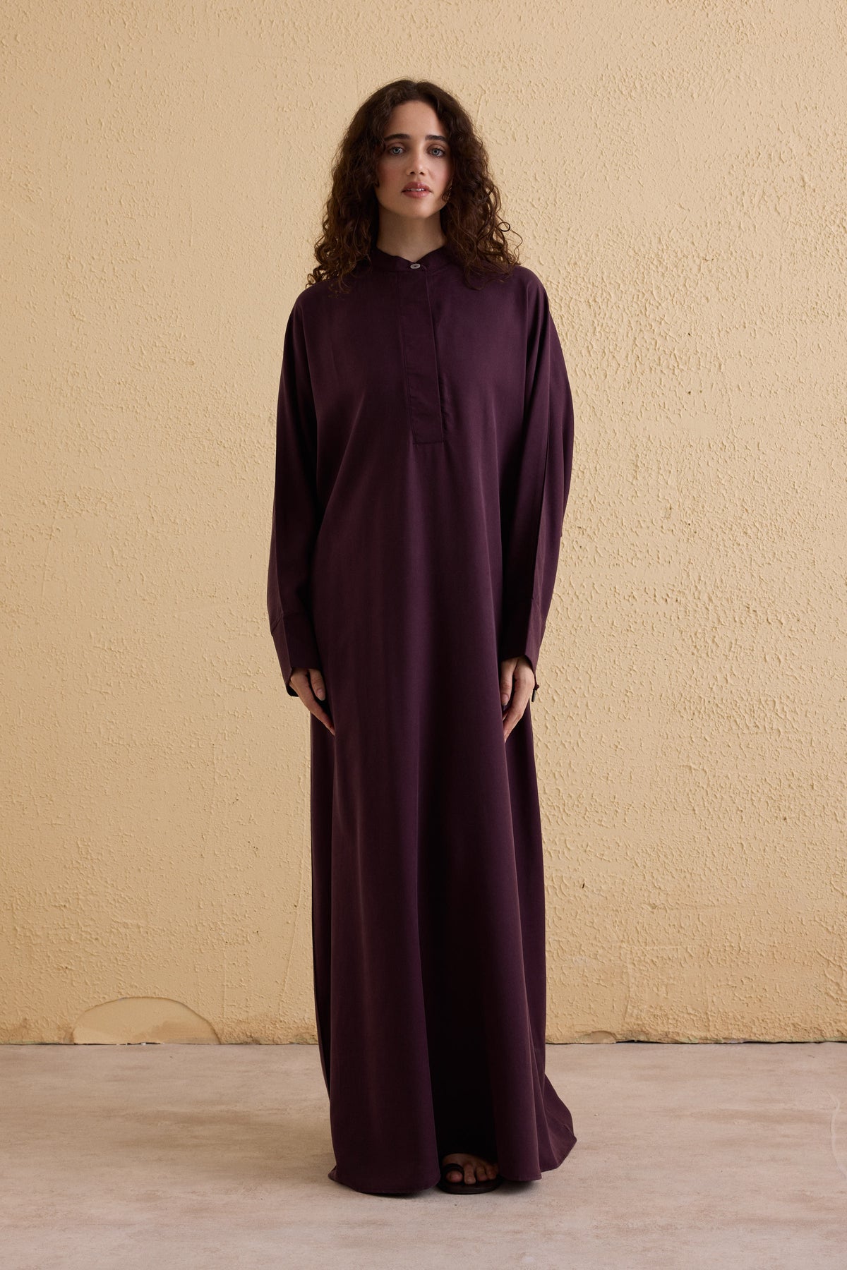 AYA Tencel Oversized Maxi Kleid