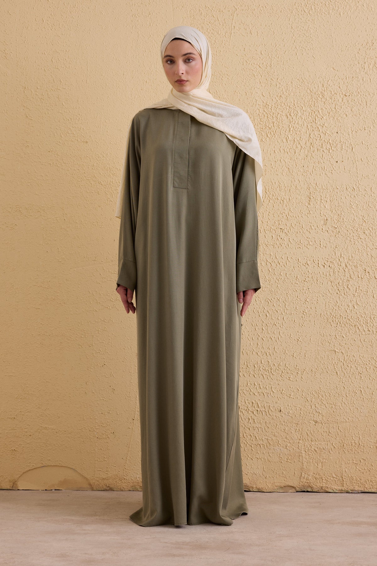 AYA Tencel Oversized Maxi Kleid