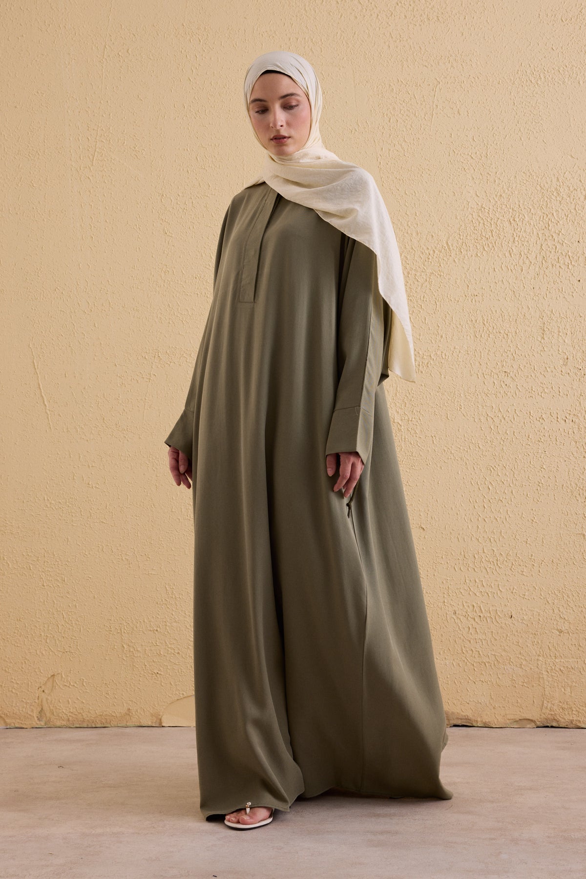 AYA Tencel Oversized Maxi Kleid