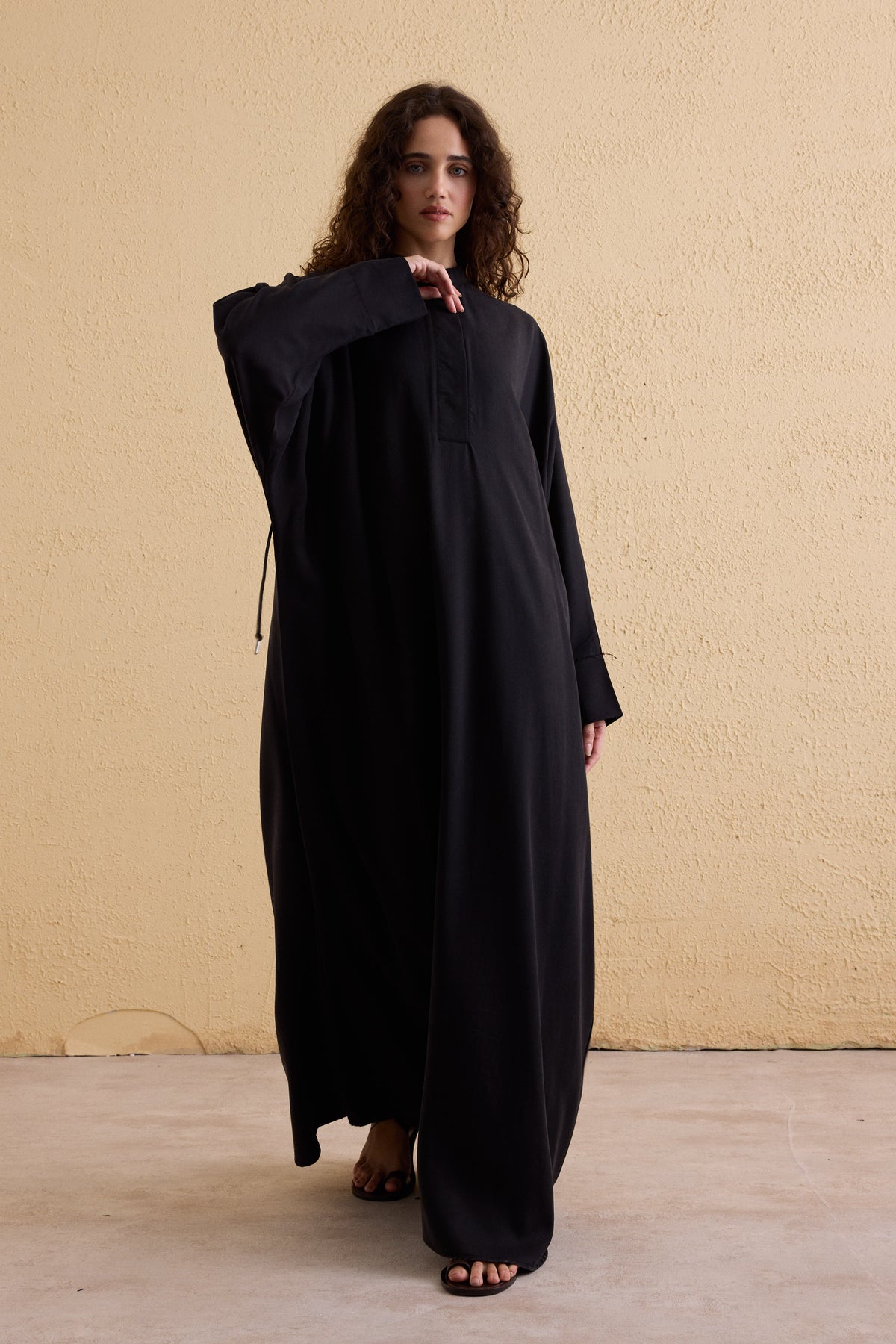 AYA Tencel Oversized Maxi Kleid