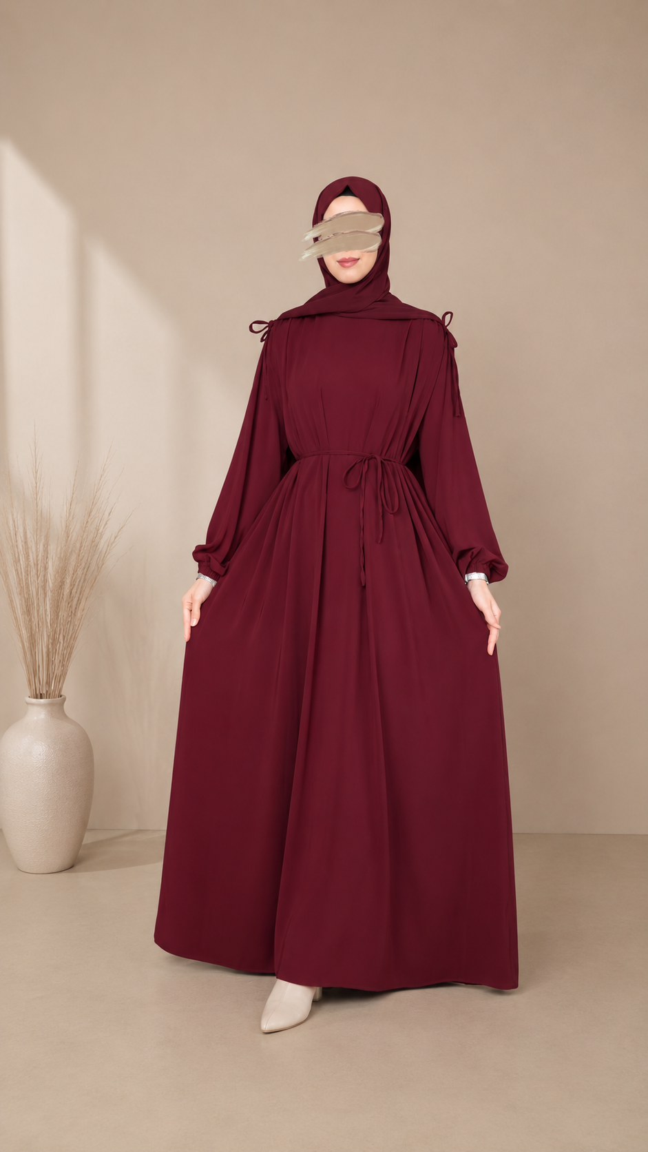 Safiya Medina Silk Abaya