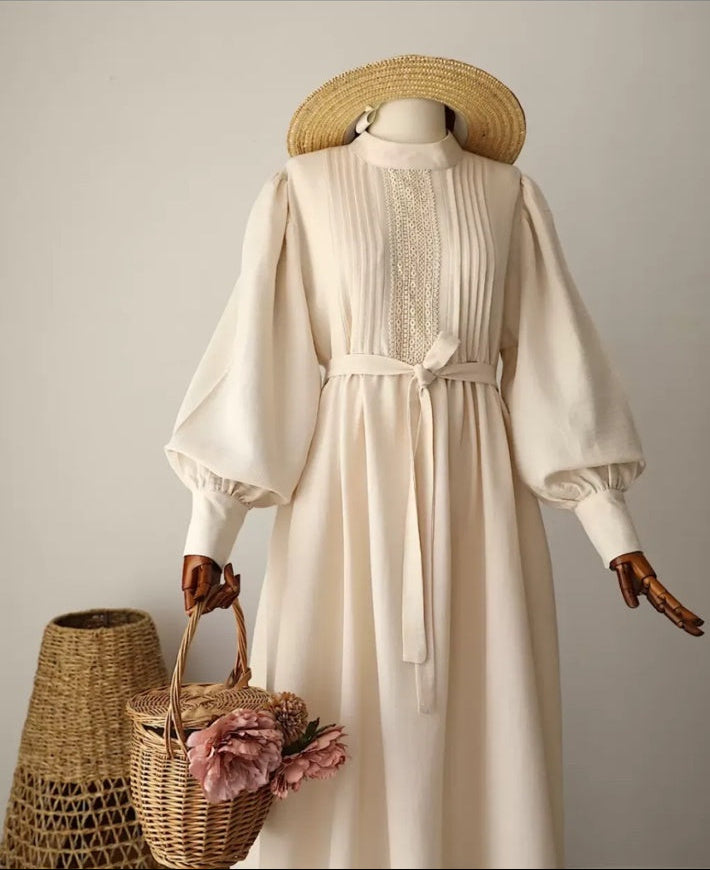 Musselin Aria Maxi Kleid