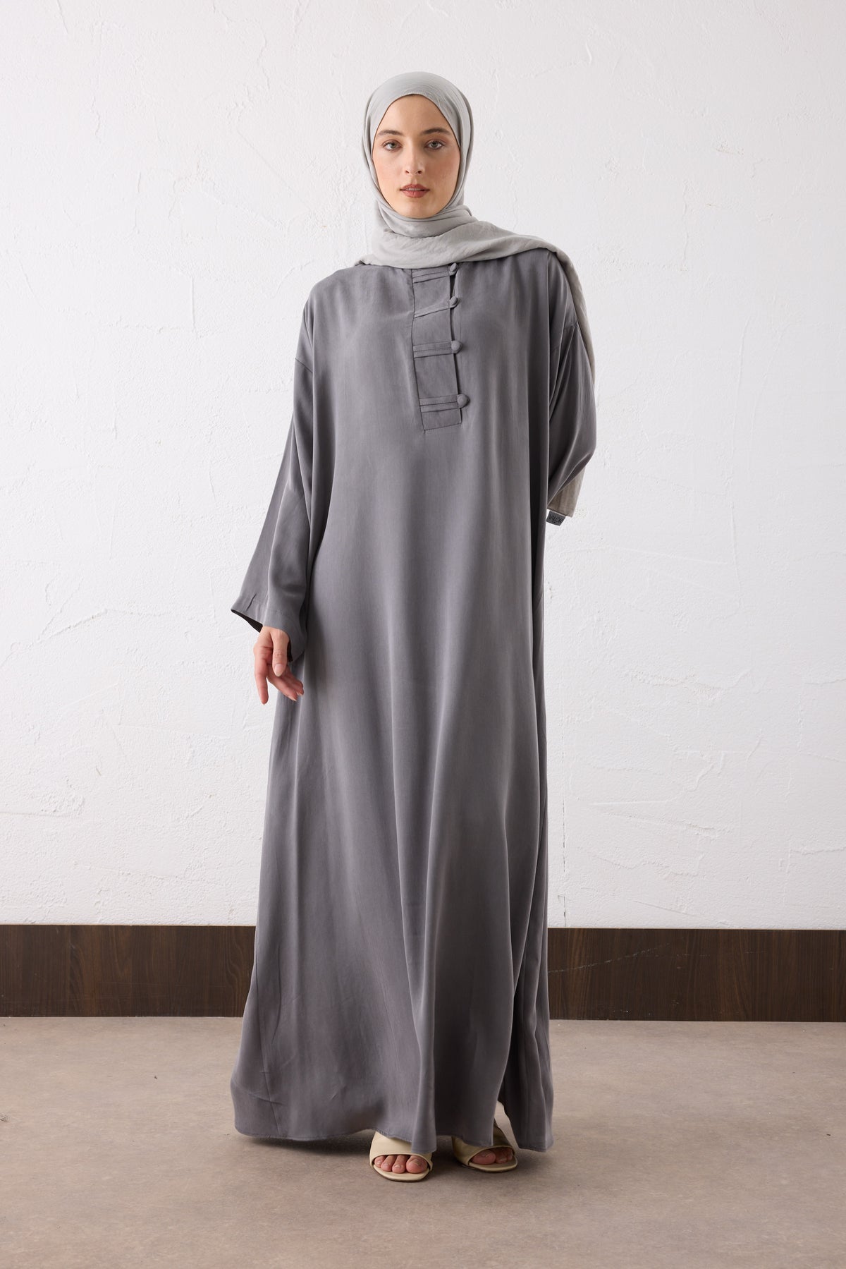 Asia Silk Cupra Maxi Kleid