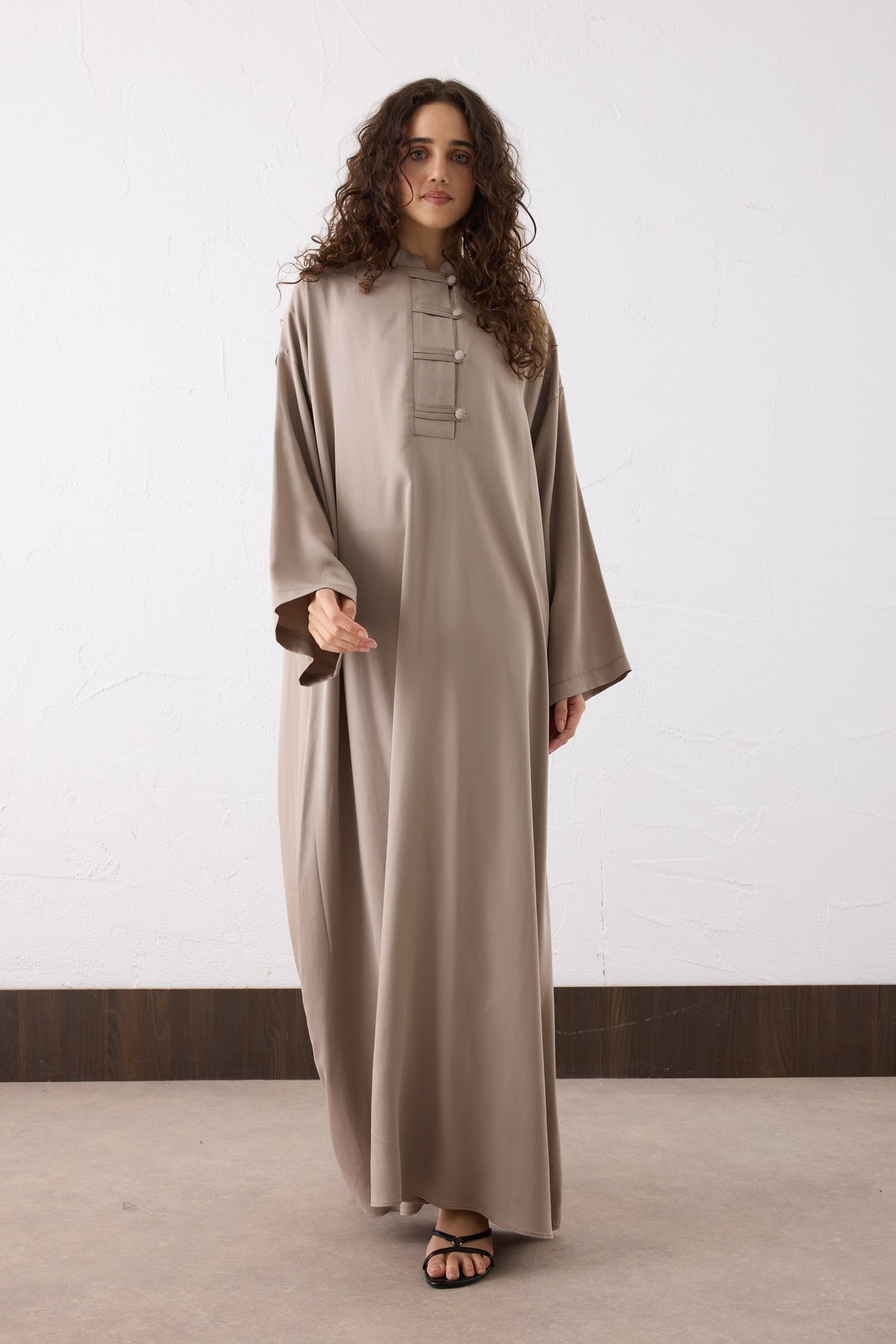 Asia Silk Cupra Maxi Kleid