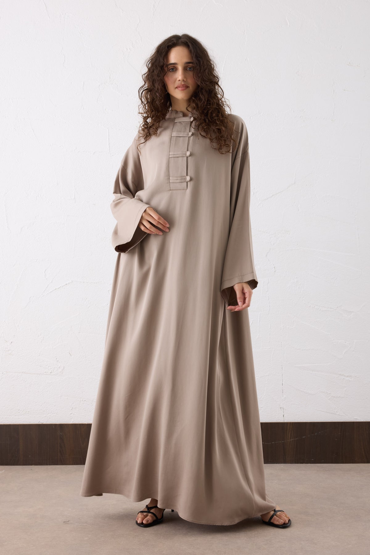 Asia Silk Cupra Maxi Kleid