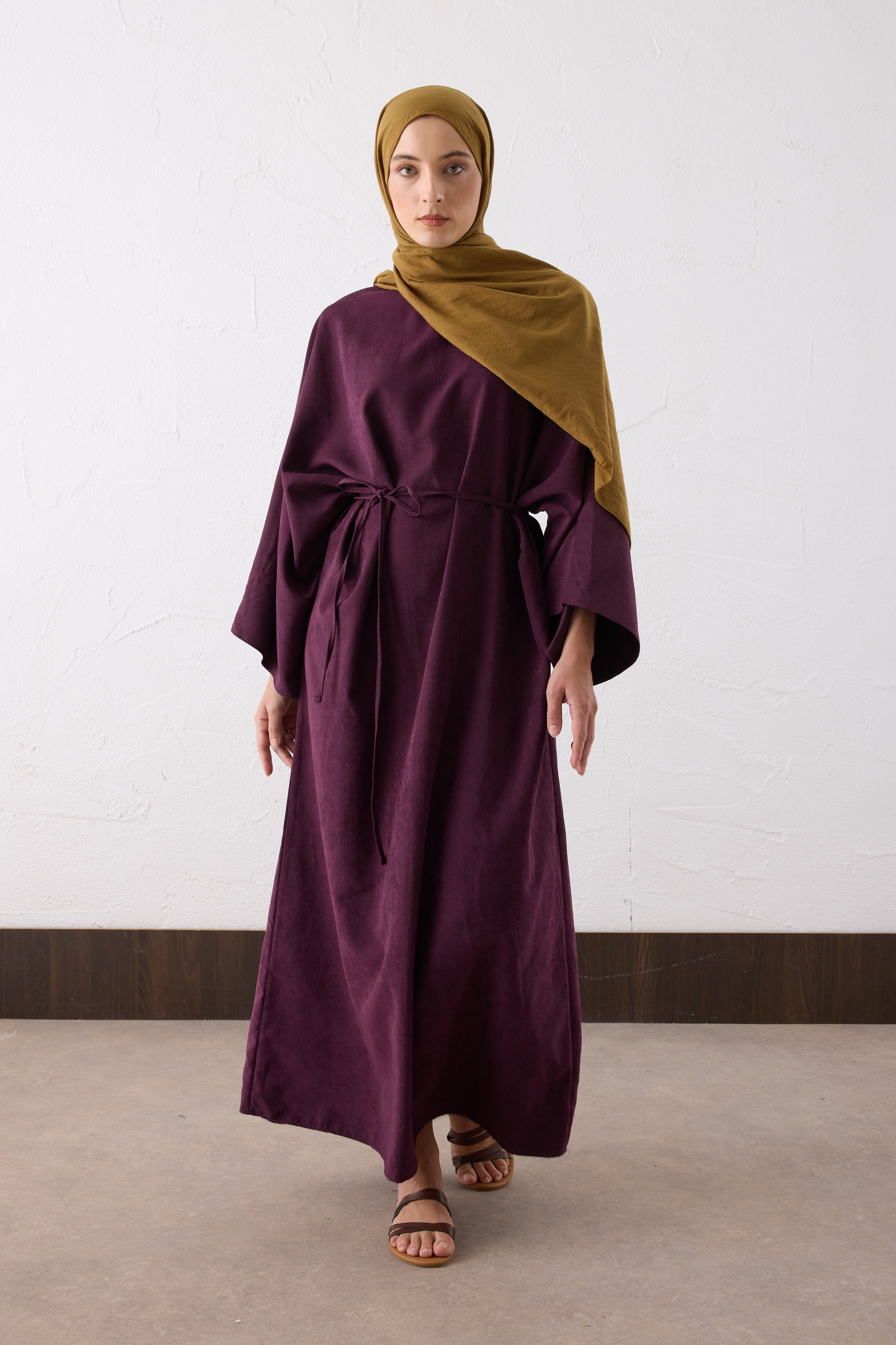 Sora Cupra Maxi Kleid