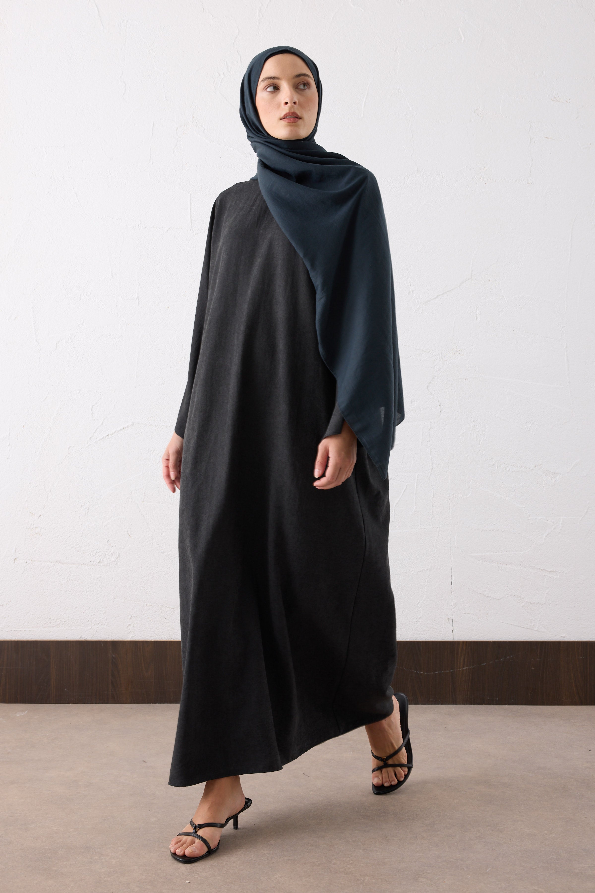 Sora Cupra Maxi Kleid