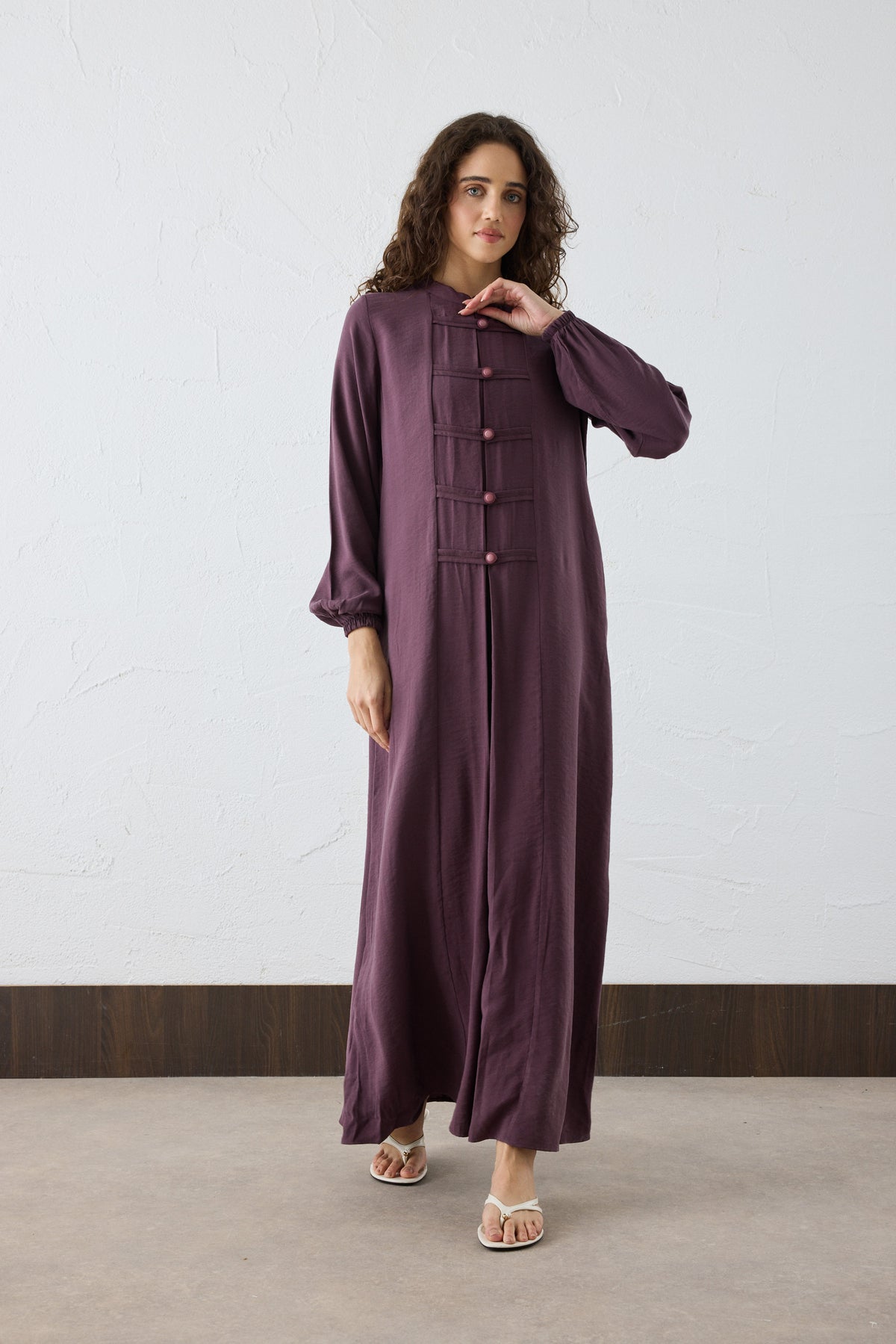 Asia Tencel (Lyocell) Maxi Kleid