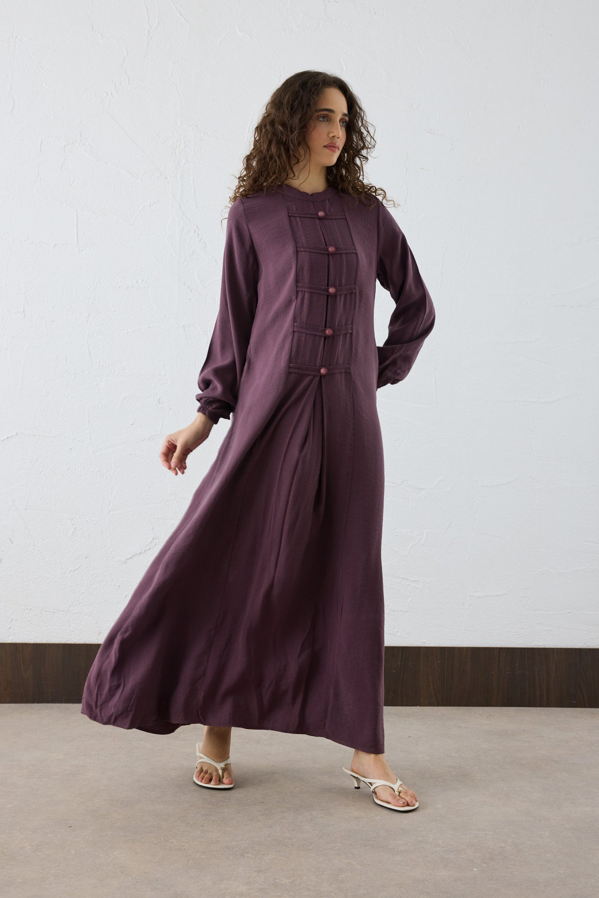 Asia Tencel (Lyocell) Maxi Kleid