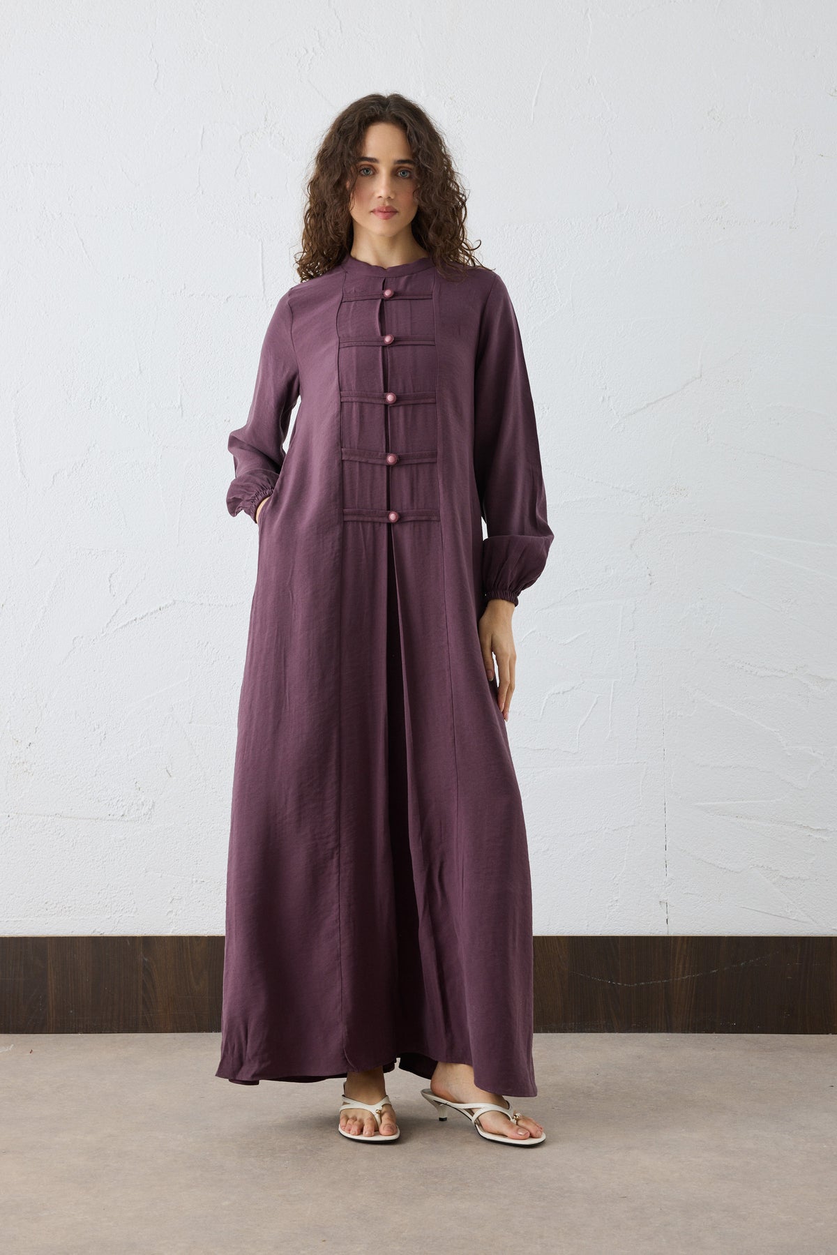 Asia Tencel (Lyocell) Maxi Kleid