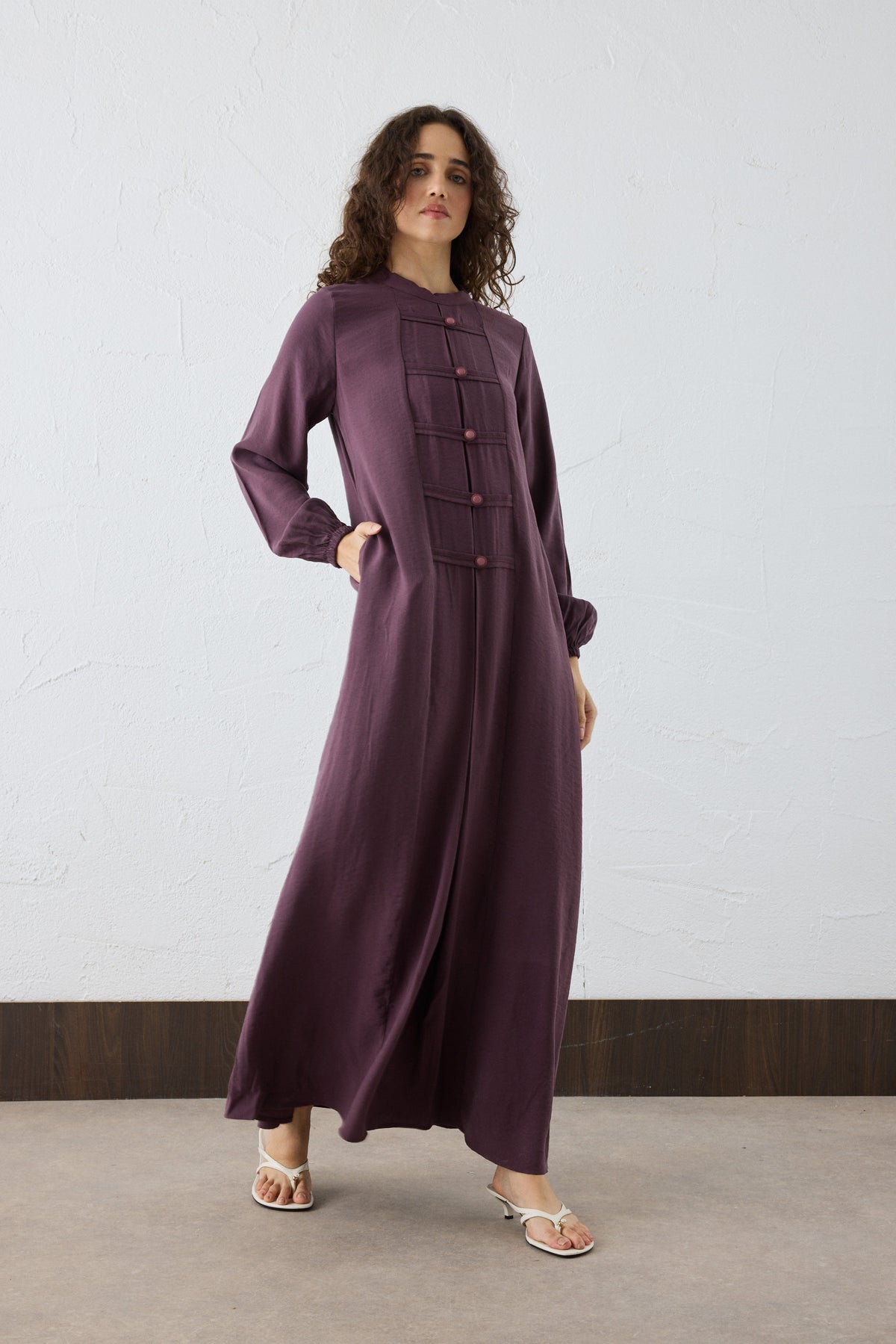 Asia Tencel (Lyocell) Maxi Kleid