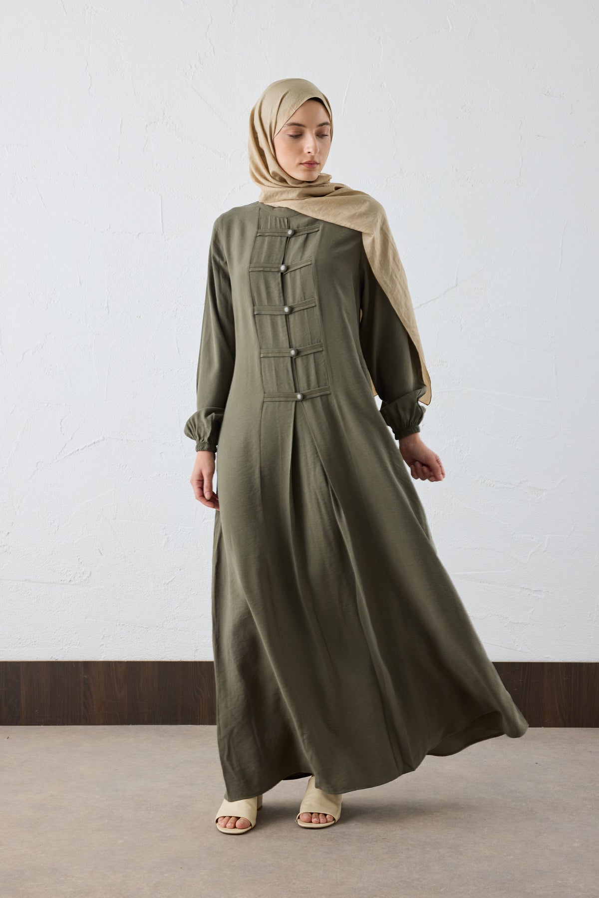 Asia Tencel (Lyocell) Maxi Kleid
