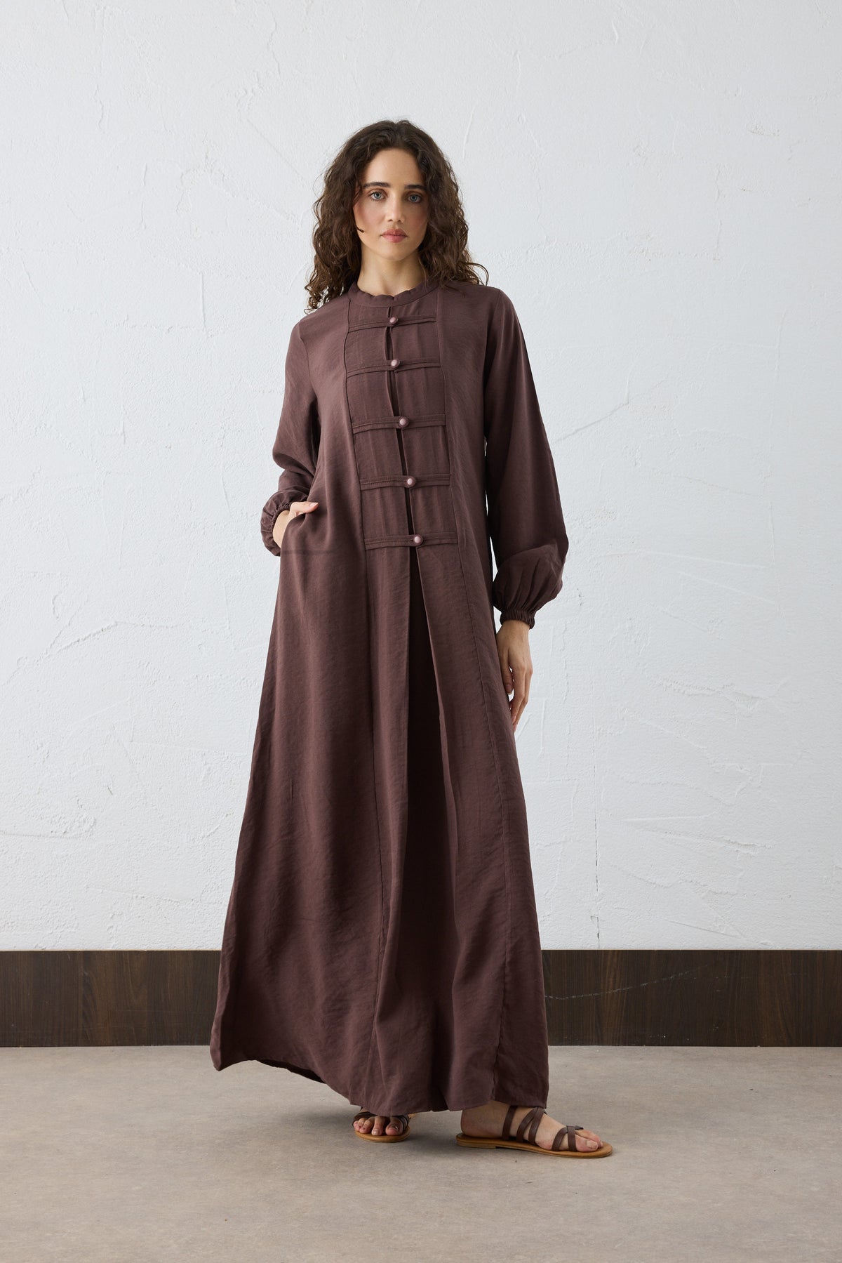 Asia Tencel (Lyocell) Maxi Kleid