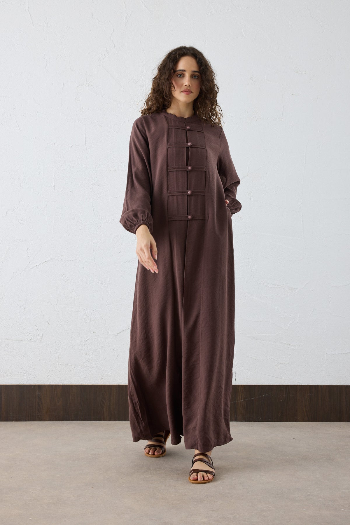 Asia Tencel (Lyocell) Maxi Kleid