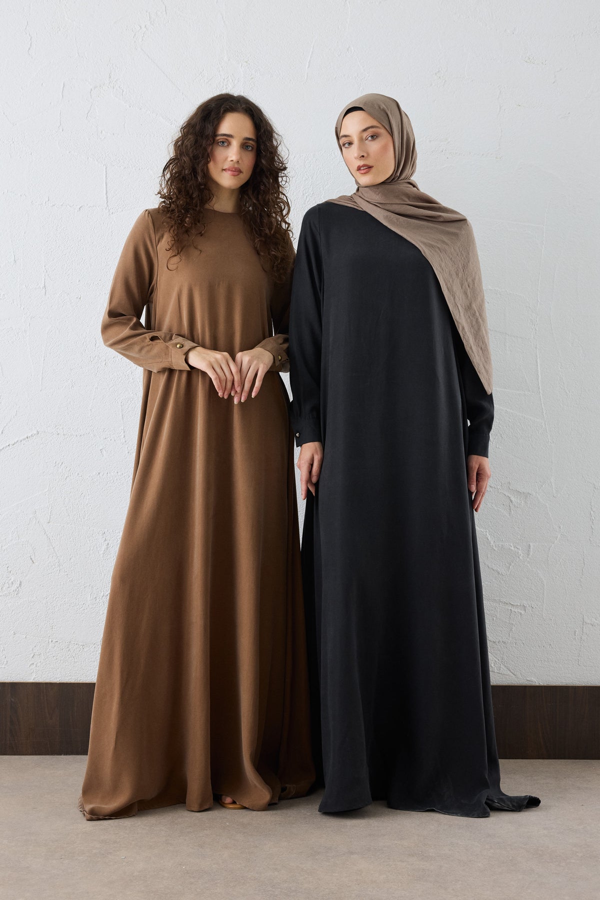 Lora Silk Cupro Maxi Kleid
