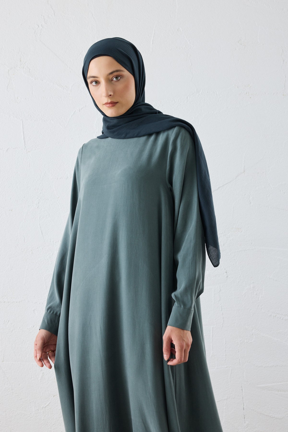 Lora Silk Cupro Maxi Kleid