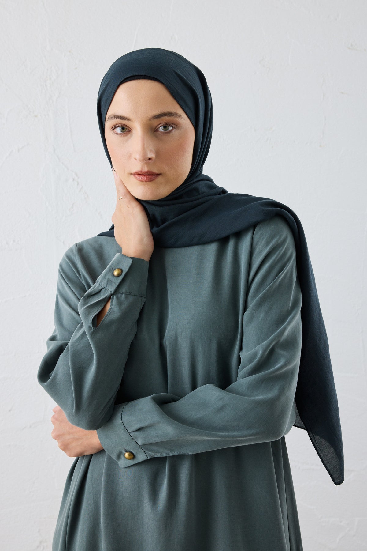 Lora Silk Cupro Maxi Kleid