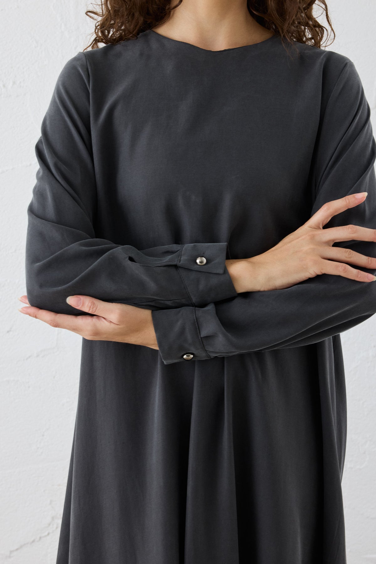 Lora Silk Cupro Maxi Kleid