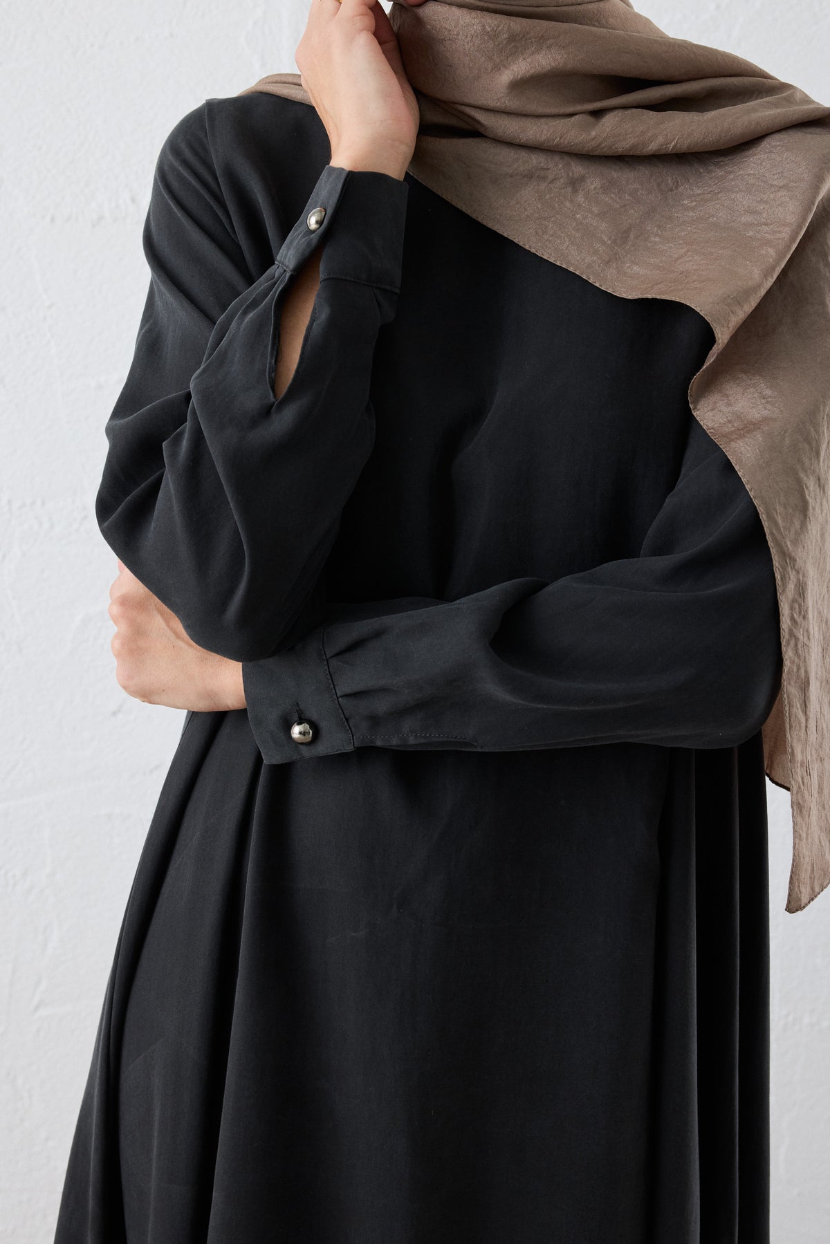 Lora Silk Cupro Maxi Kleid