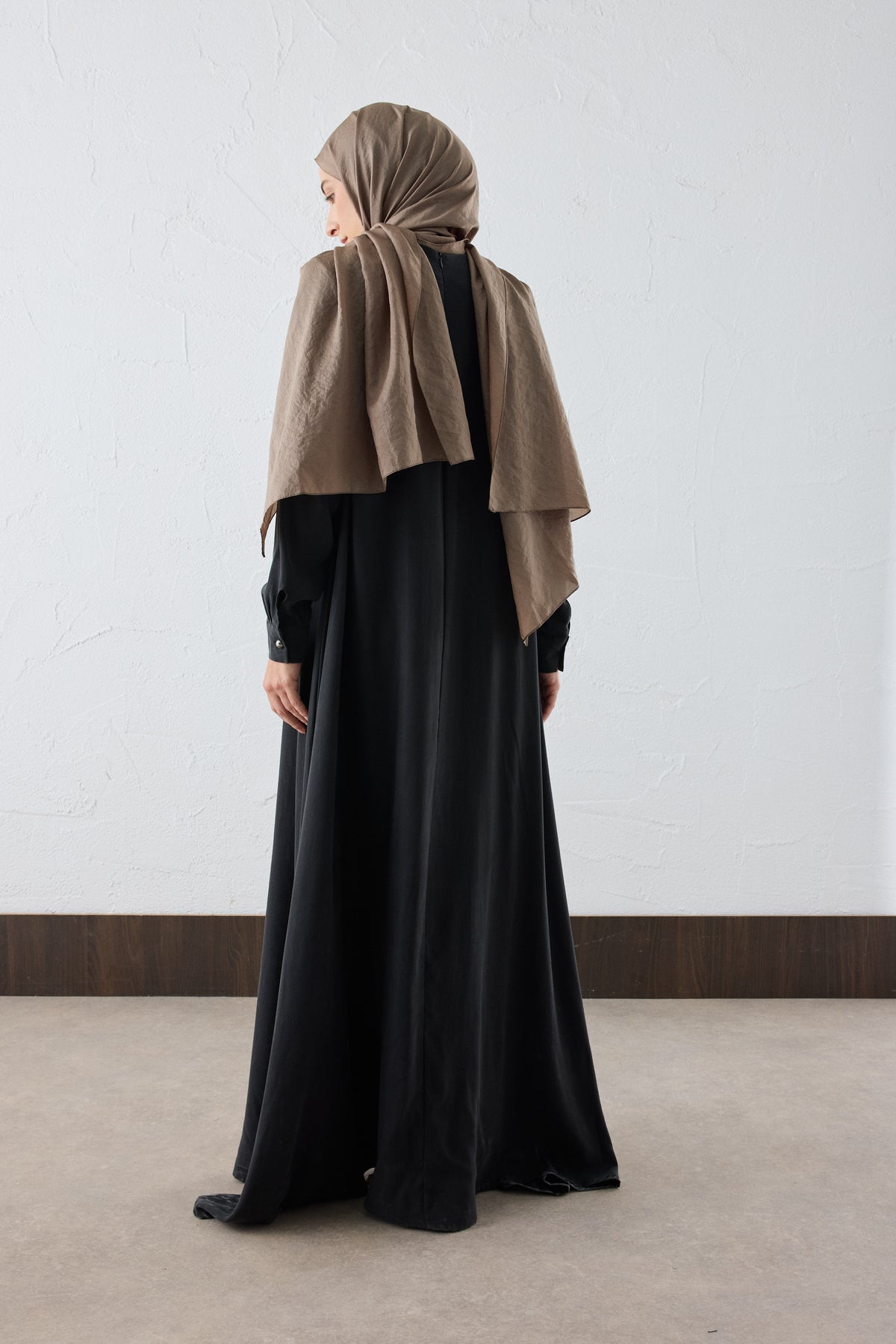 Lora Silk Cupro Maxi Kleid