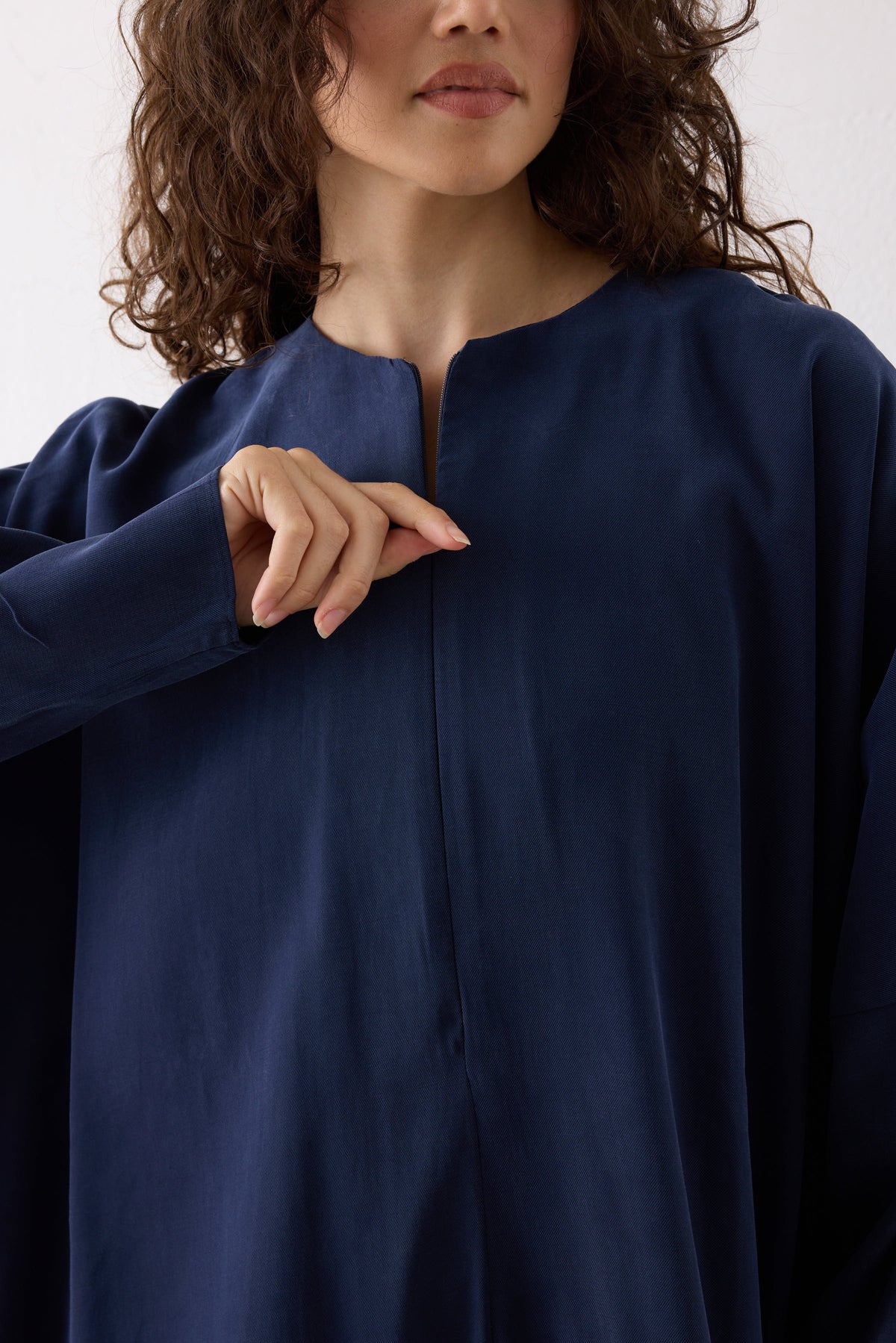 NOOR Tencel Oversized Maxi Kleid