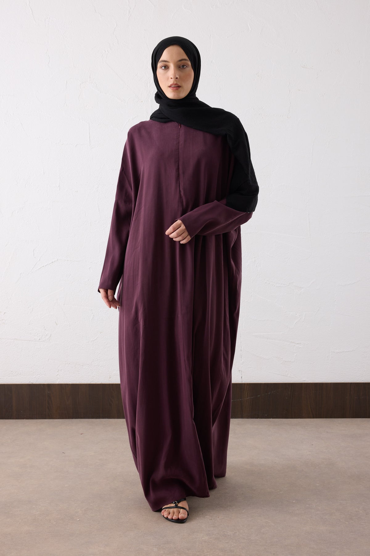 NOOR Tencel Oversized Maxi Kleid