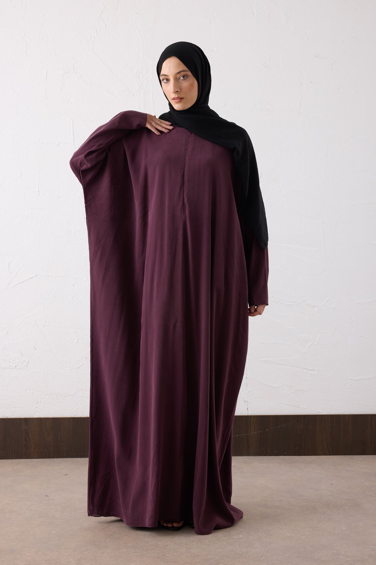NOOR Tencel Oversized Maxi Kleid
