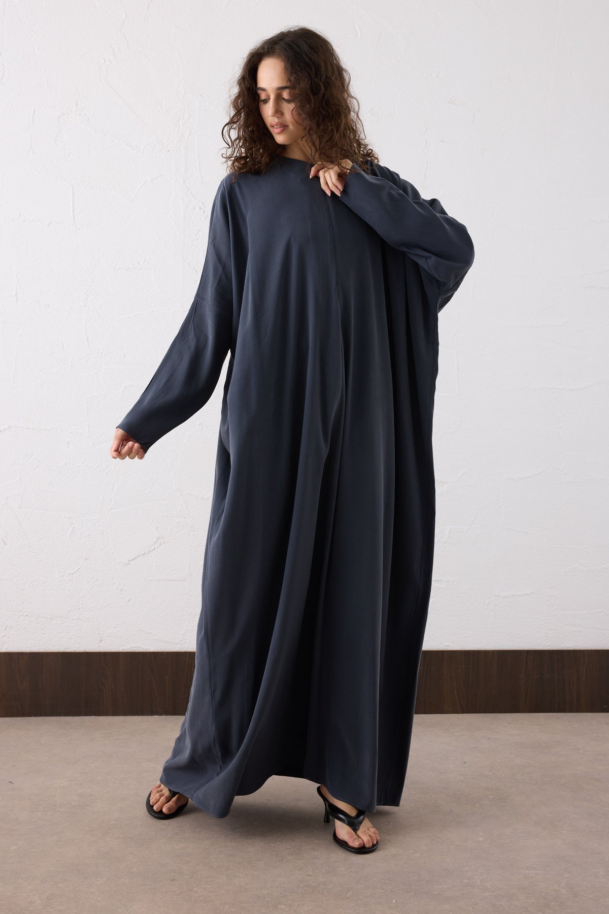 NOOR Tencel Oversized Maxi Kleid