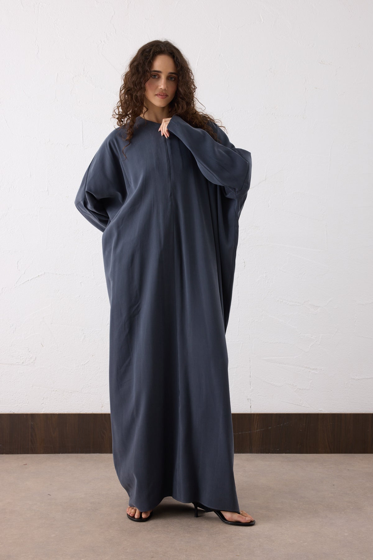 NOOR Tencel Oversized Maxi Kleid