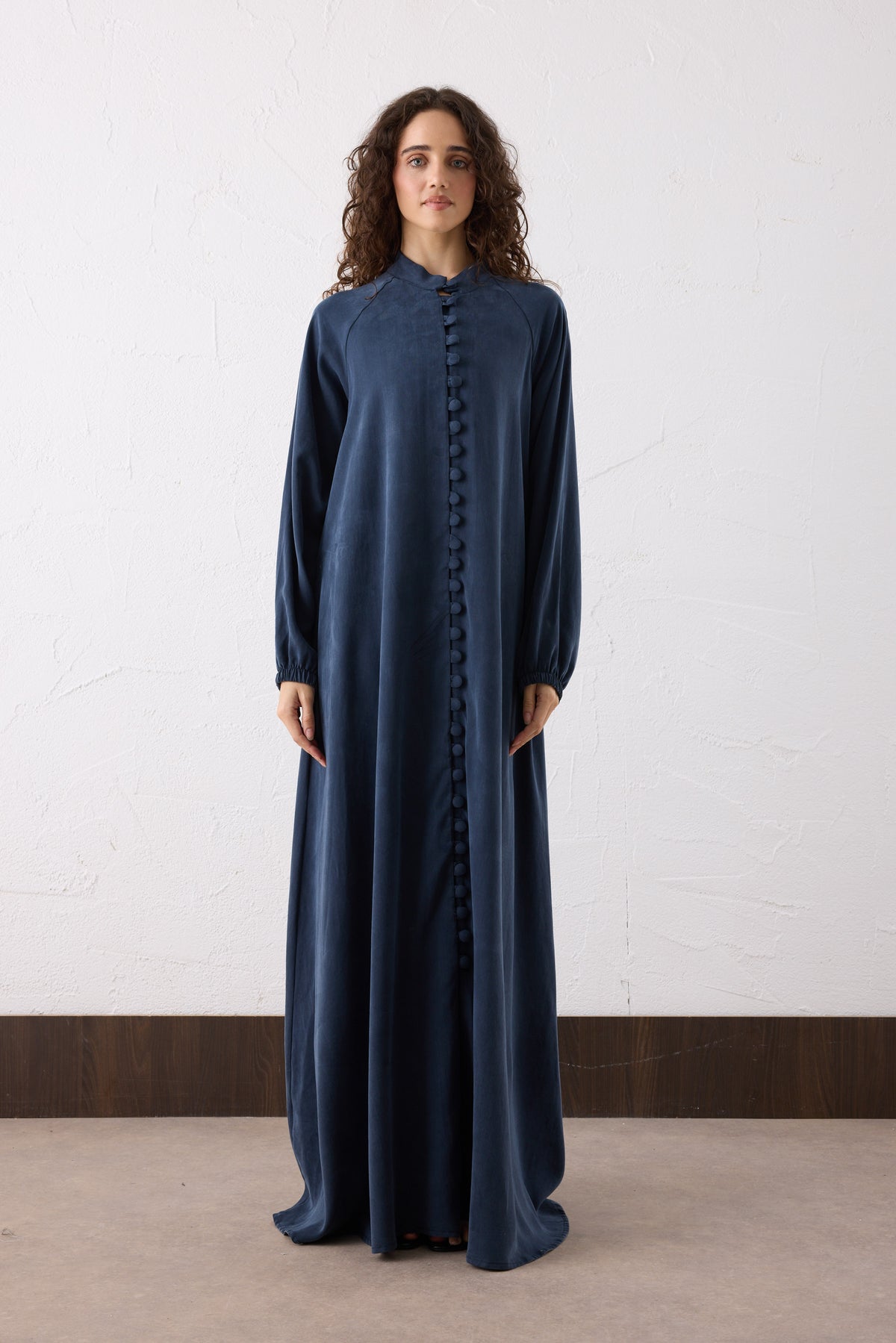 Nova Silk Cupra Maxi Kleid