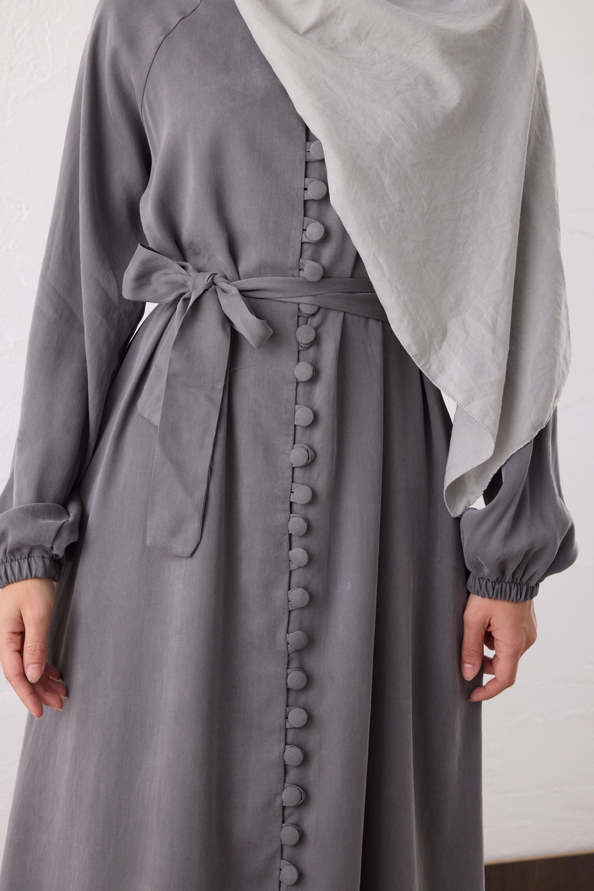 Nova Silk Cupra Maxi Kleid