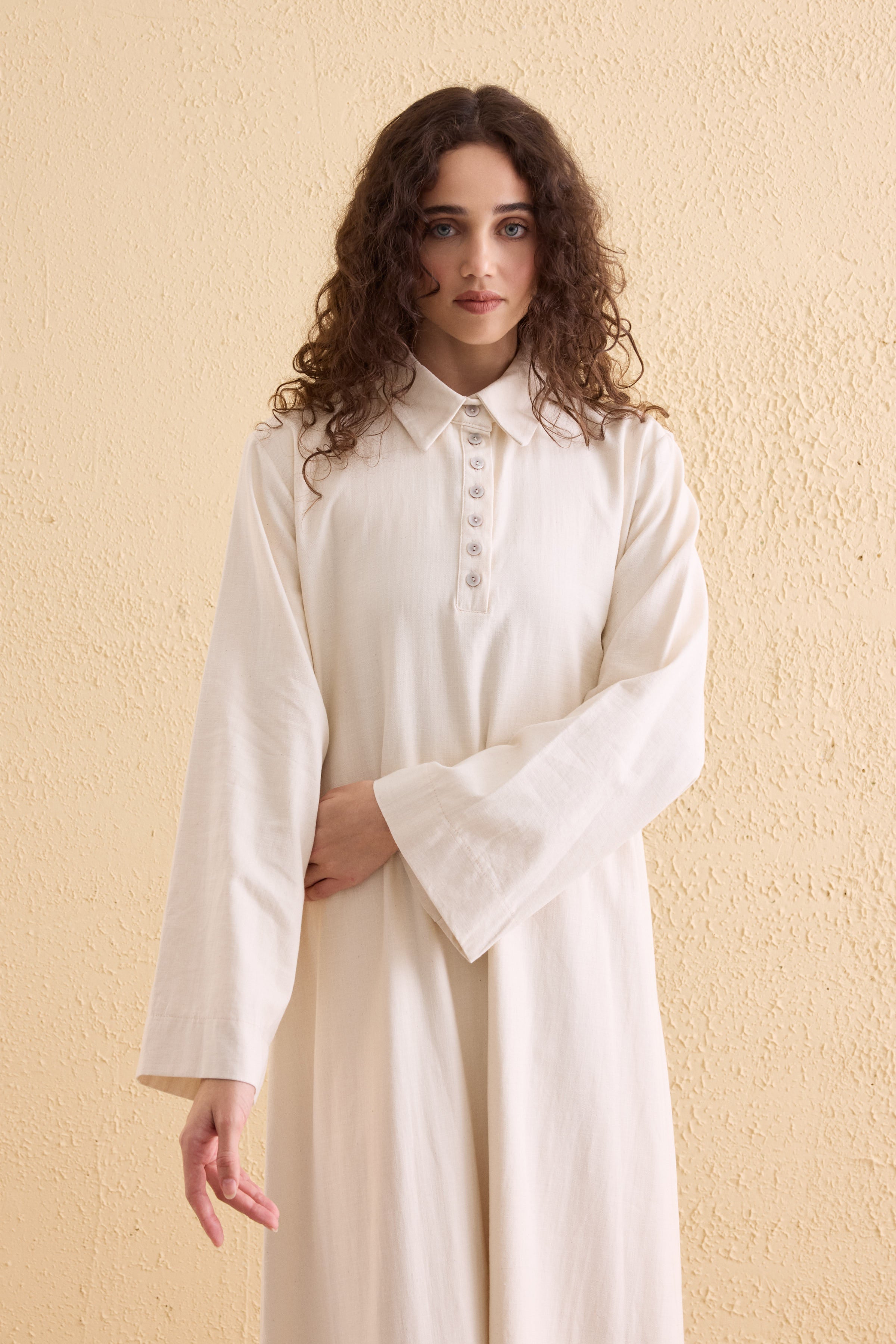 OASİS Leinen Maxi Kleid