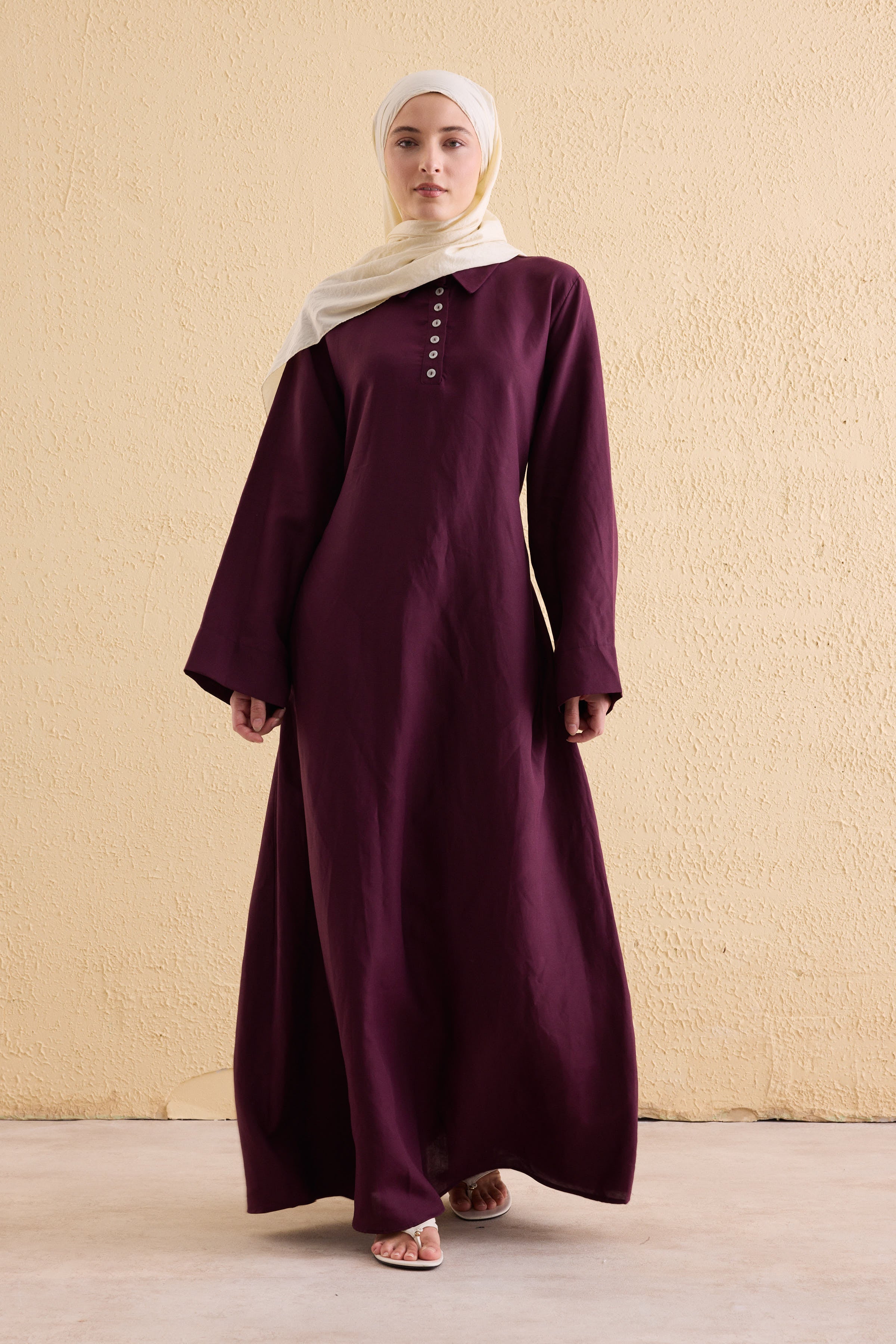 OASİS Leinen Maxi Kleid