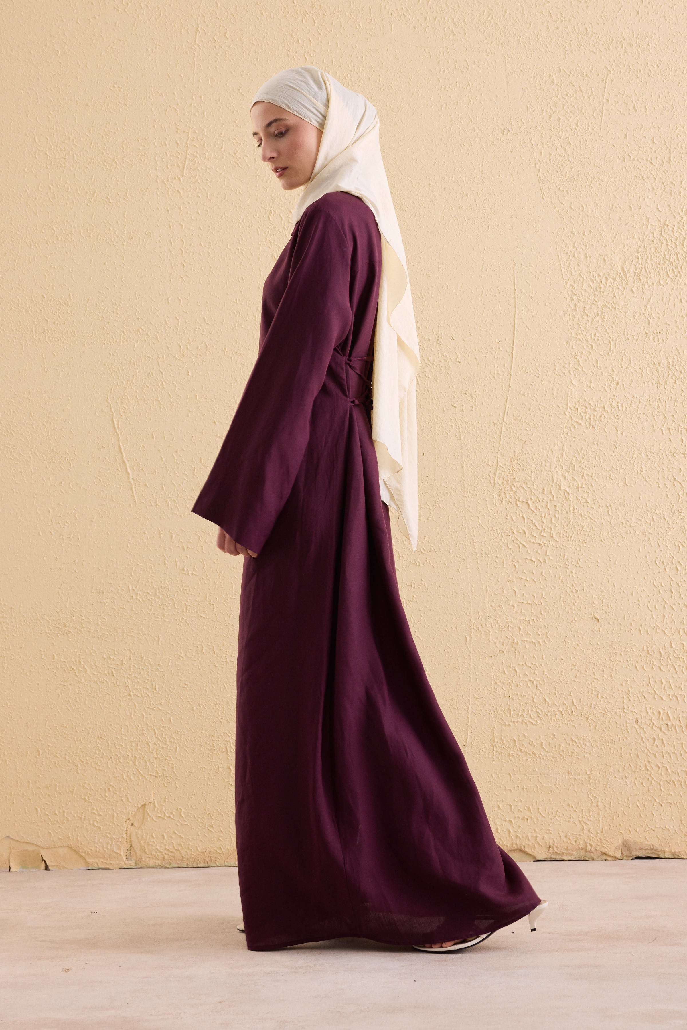 OASİS Leinen Maxi Kleid