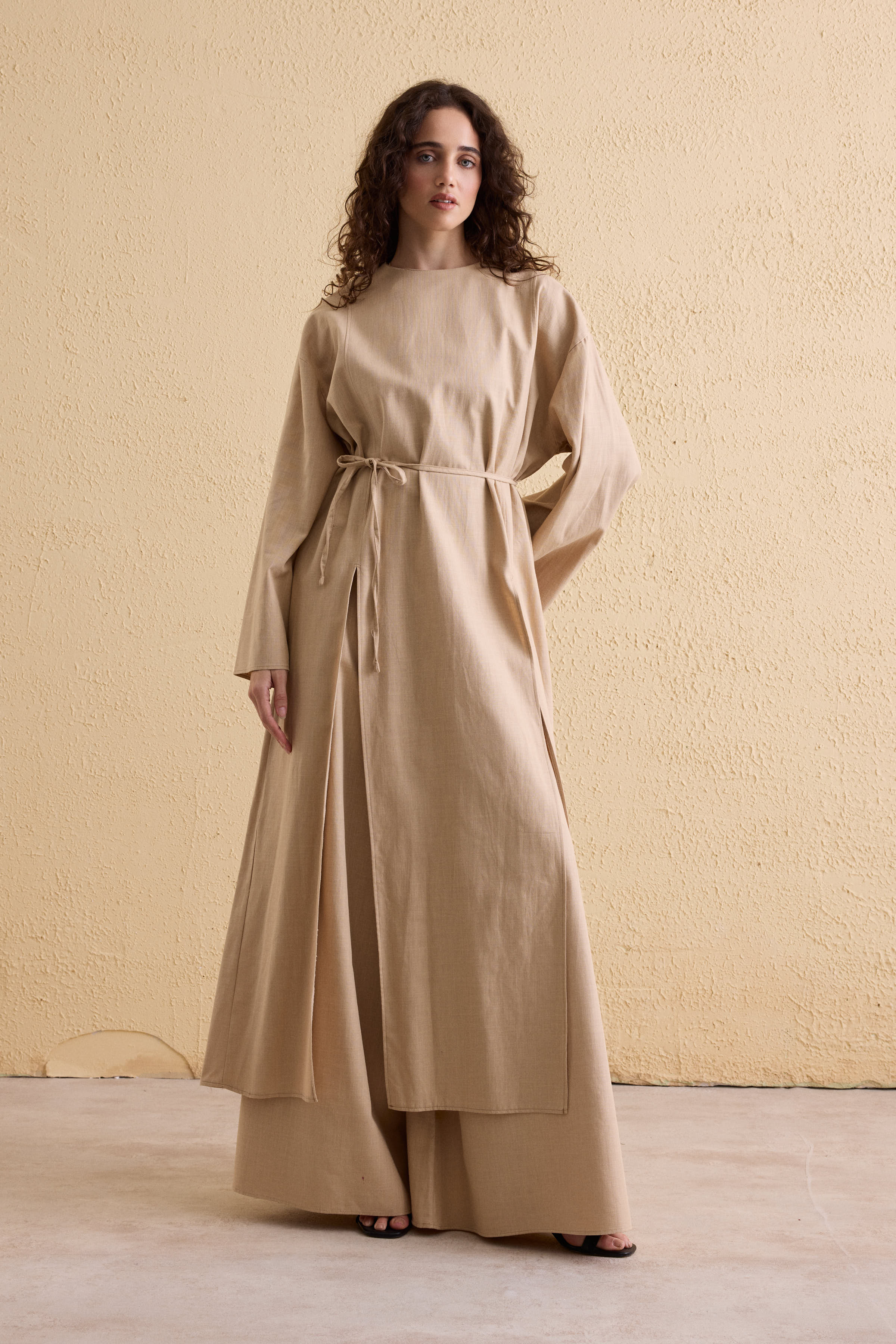 OASIS Leinen Maxi Tunika