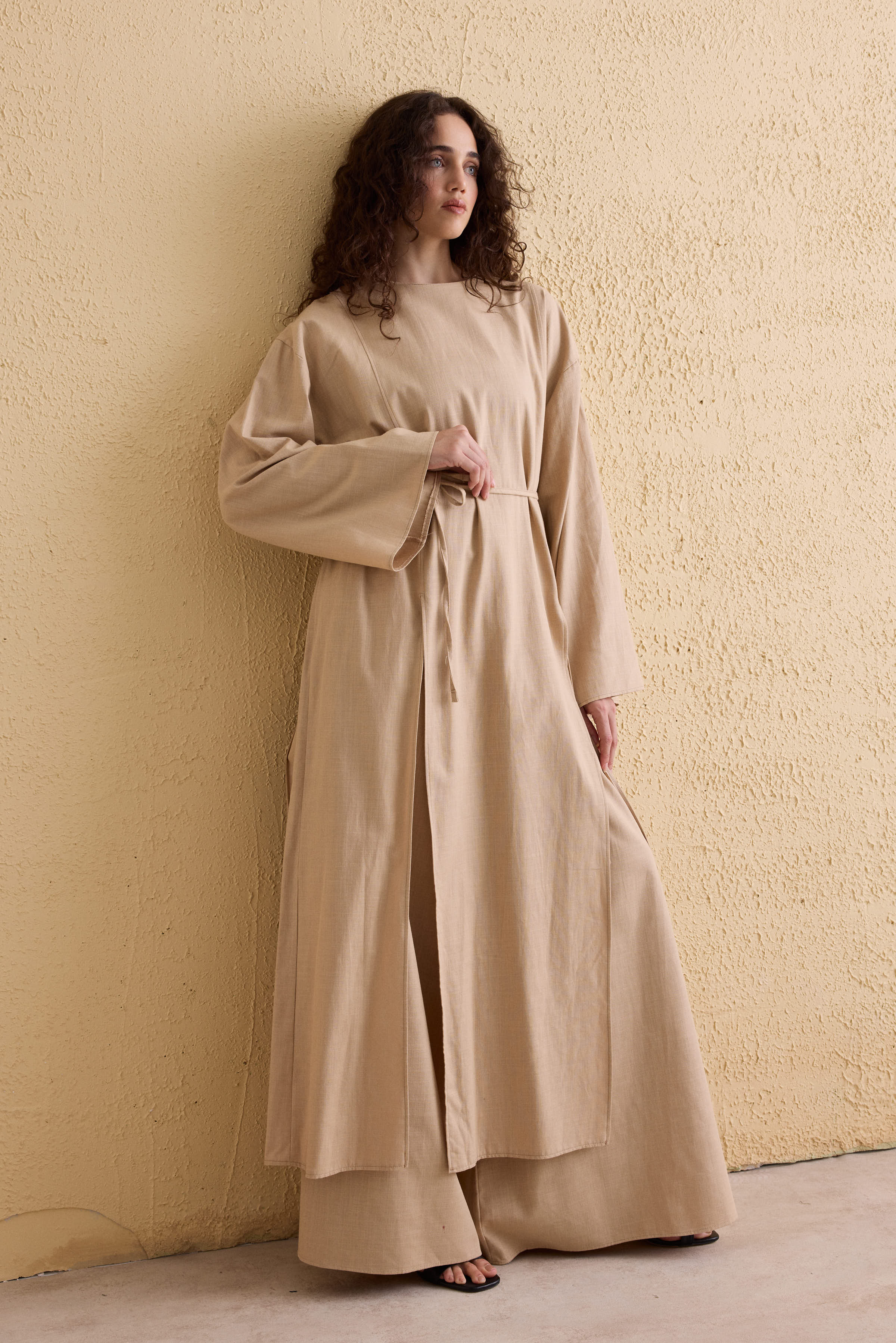 OASIS Leinen Maxi Tunika