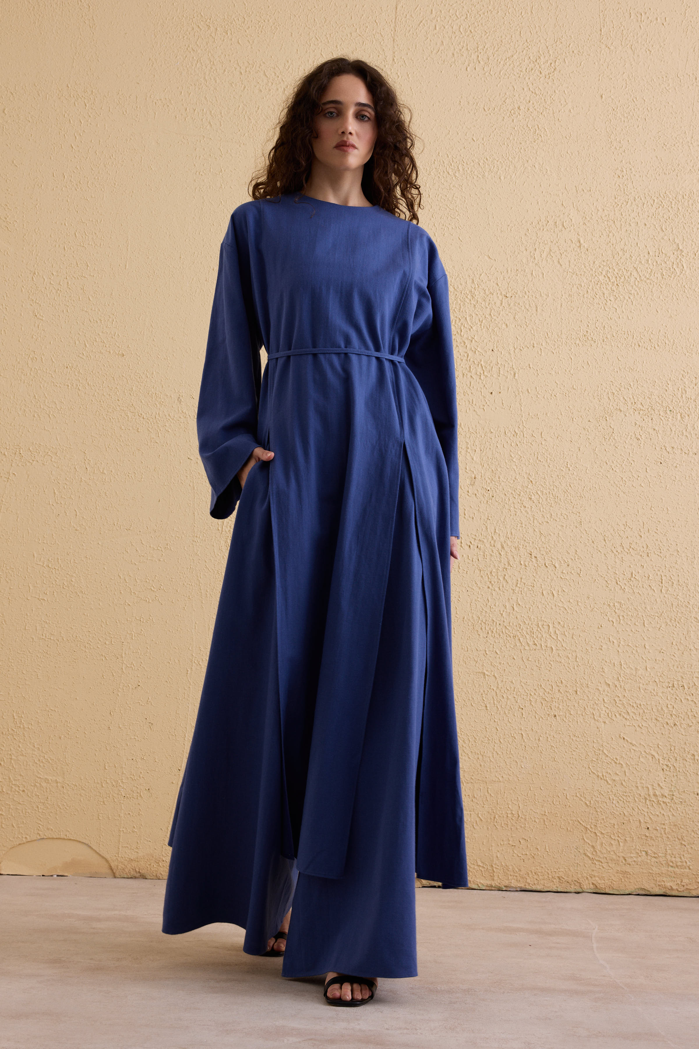 OASIS Leinen Maxi Tunika