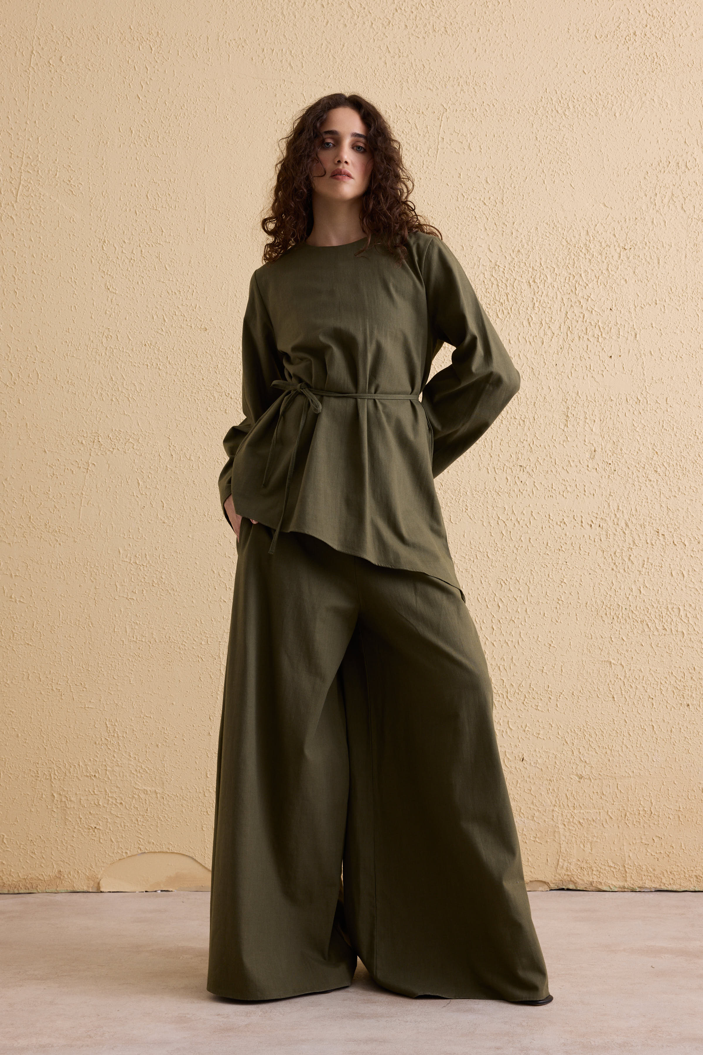 OASIS Leinen Tunika-Hosen Set
