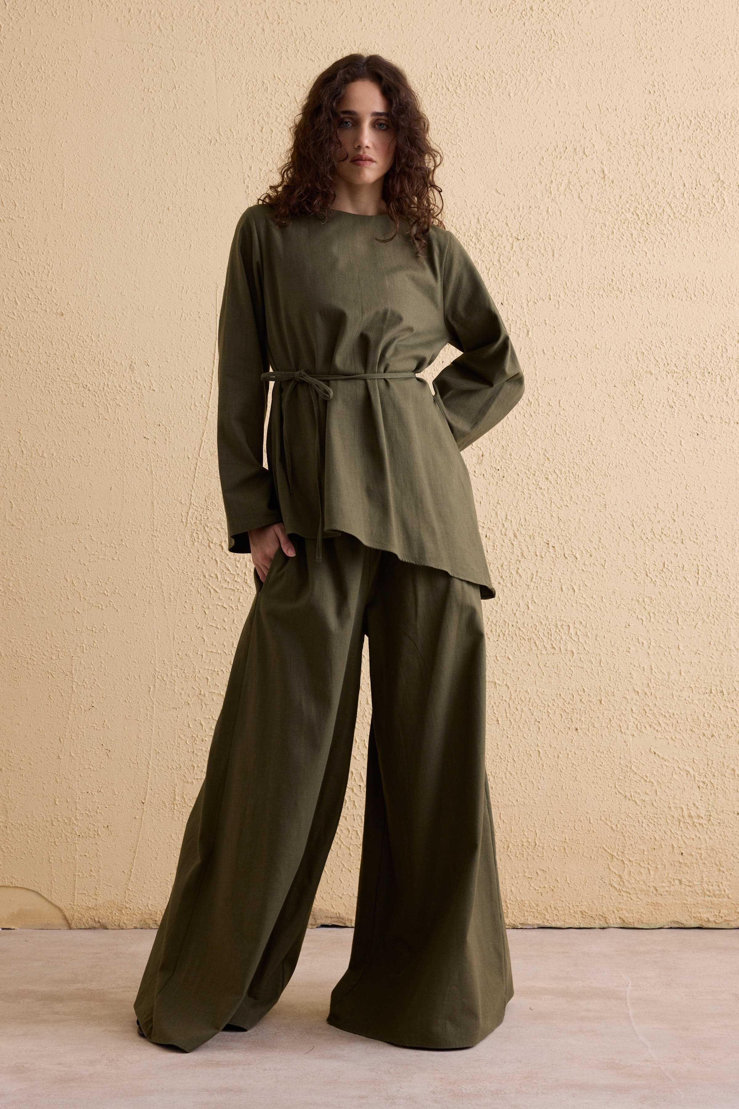 OASIS Leinen Tunika-Hosen Set