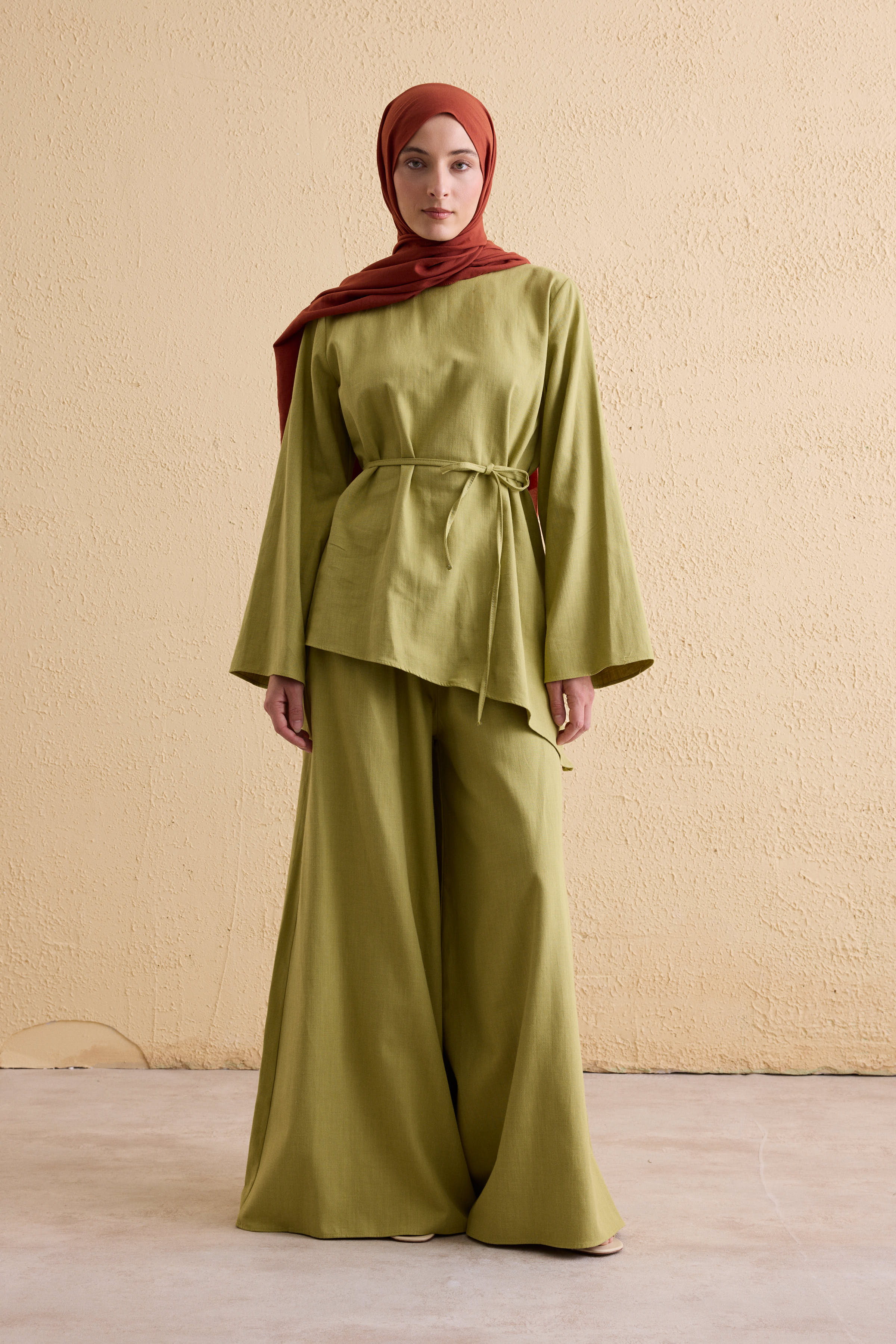 OASIS Leinen Tunika-Hosen Set