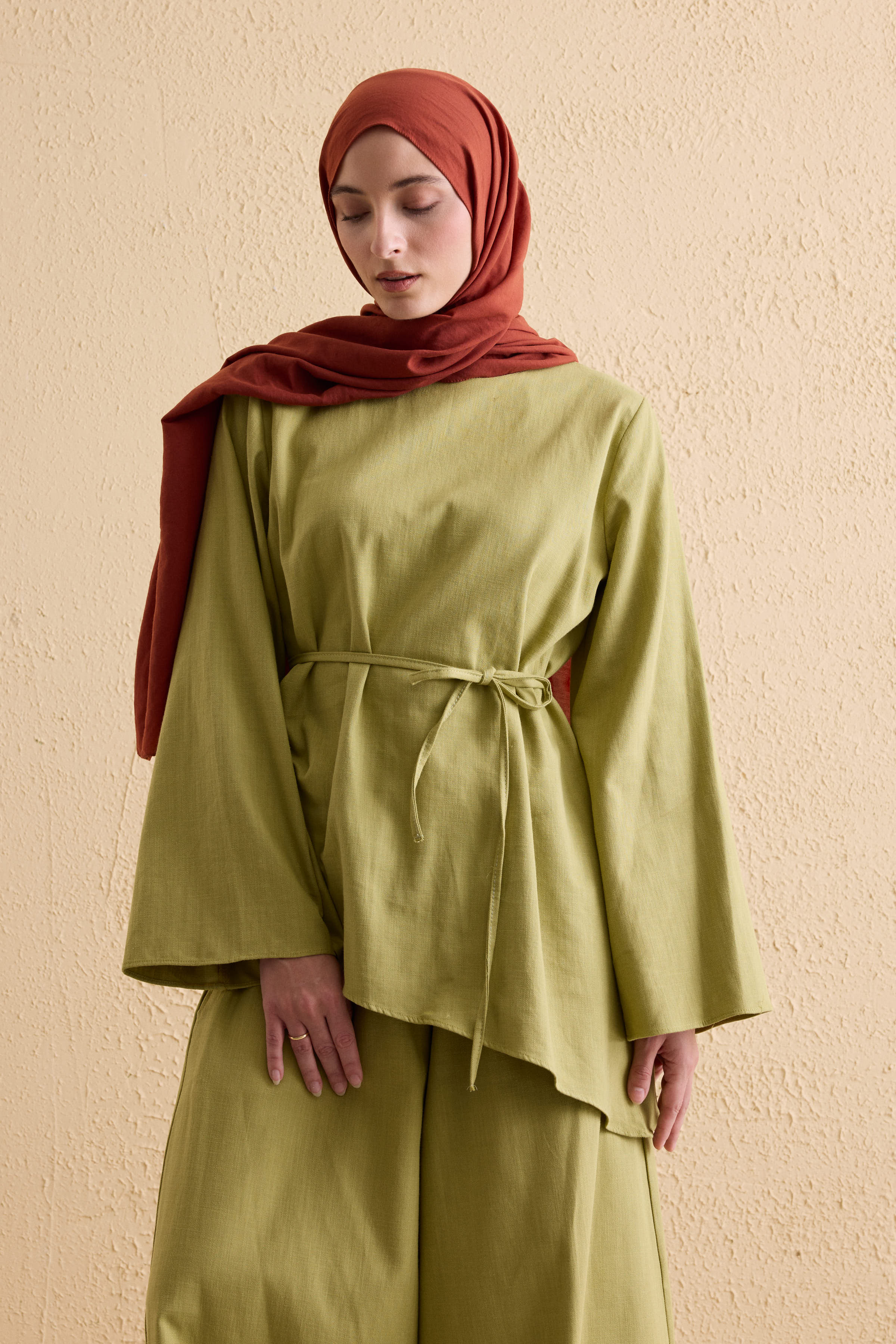 OASIS Leinen Tunika-Hosen Set