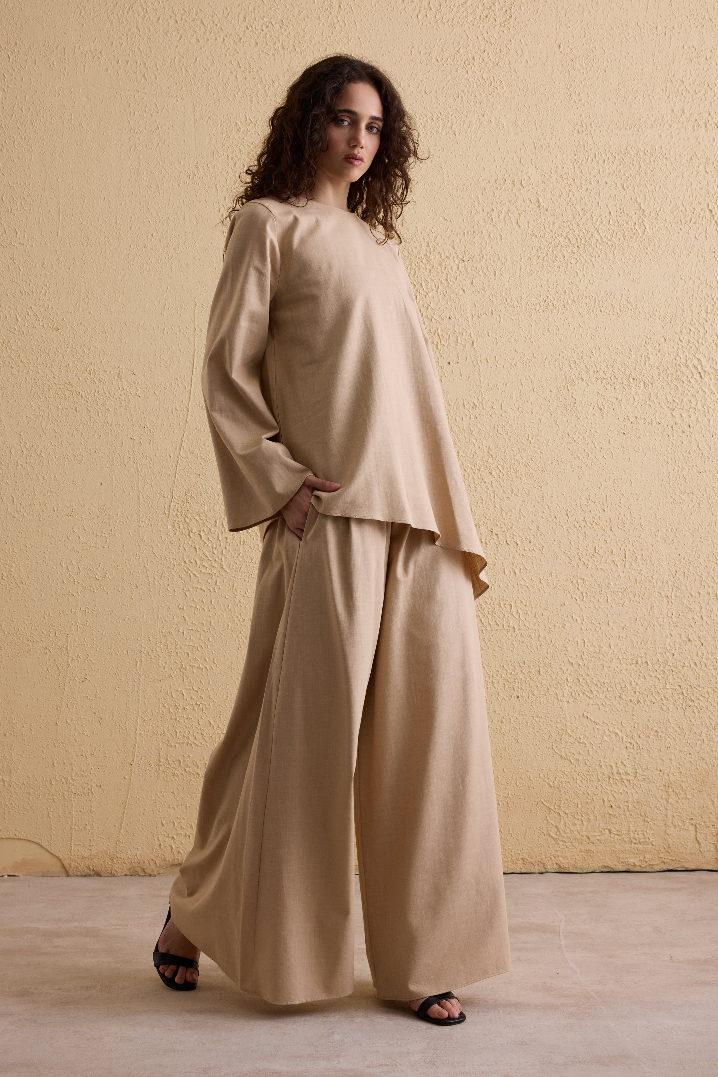 OASIS Leinen Tunika-Hosen Set