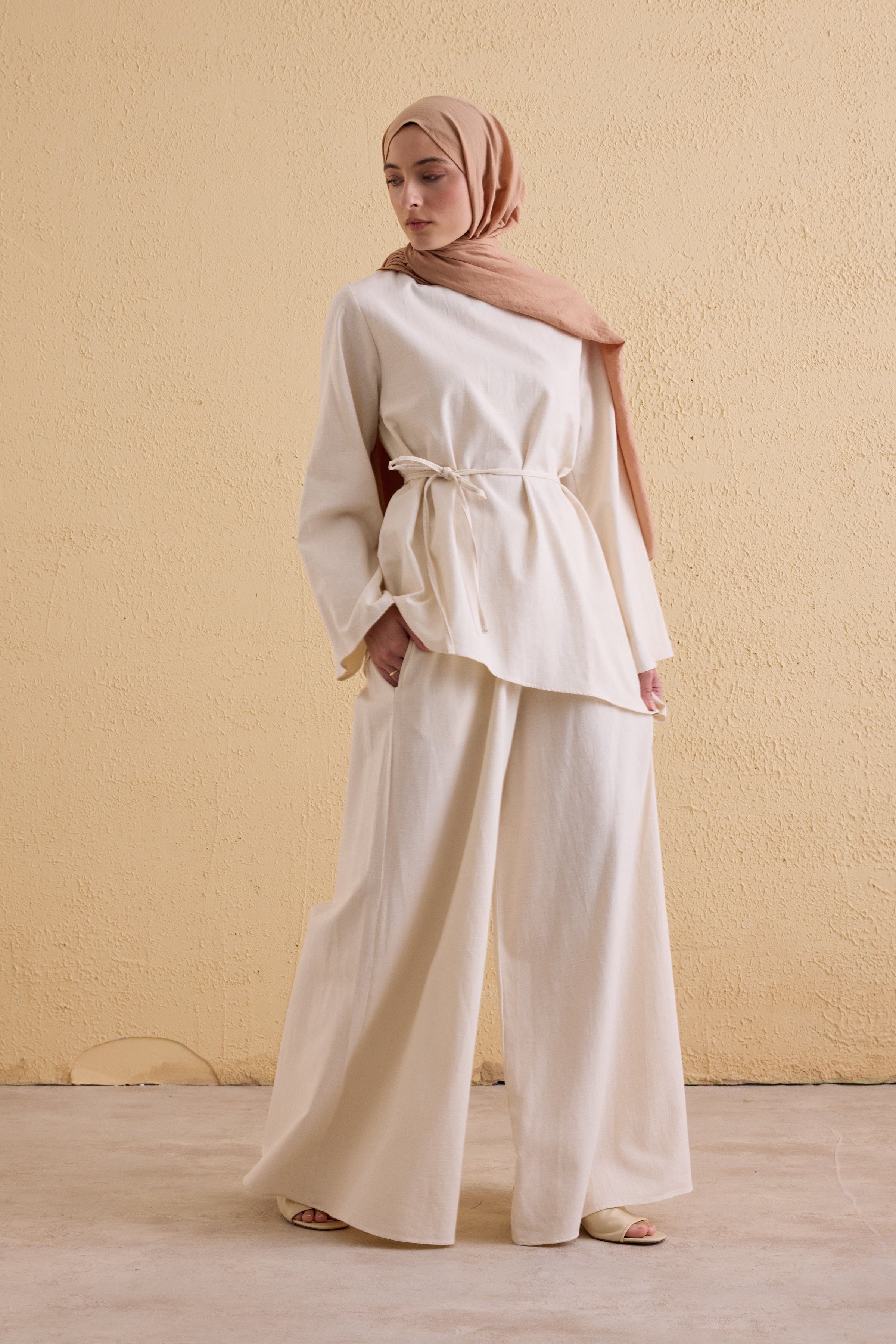 OASIS Leinen Tunika-Hosen Set