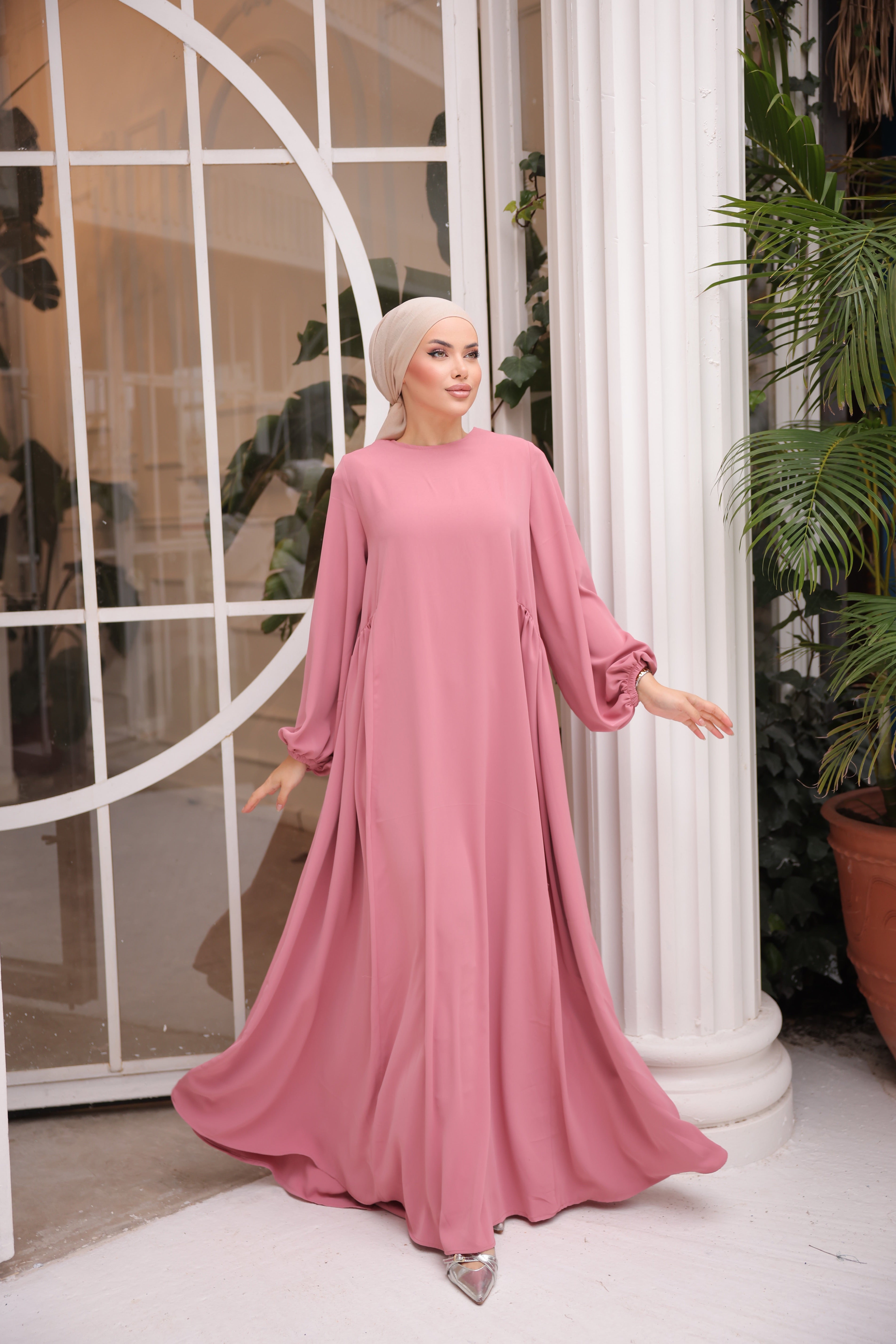 Rabia Dubai Silk Abaya