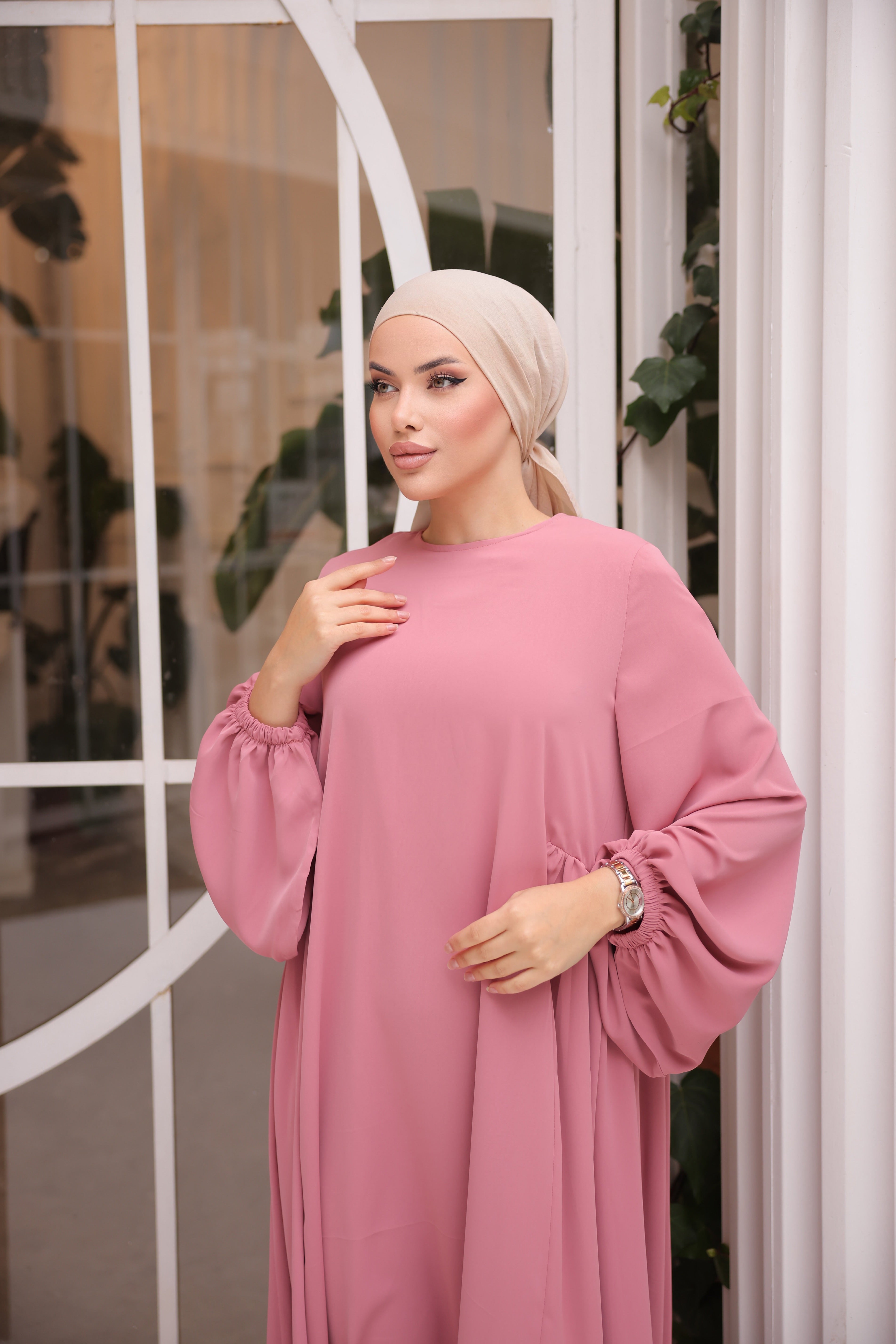 Rabia Dubai Silk Abaya