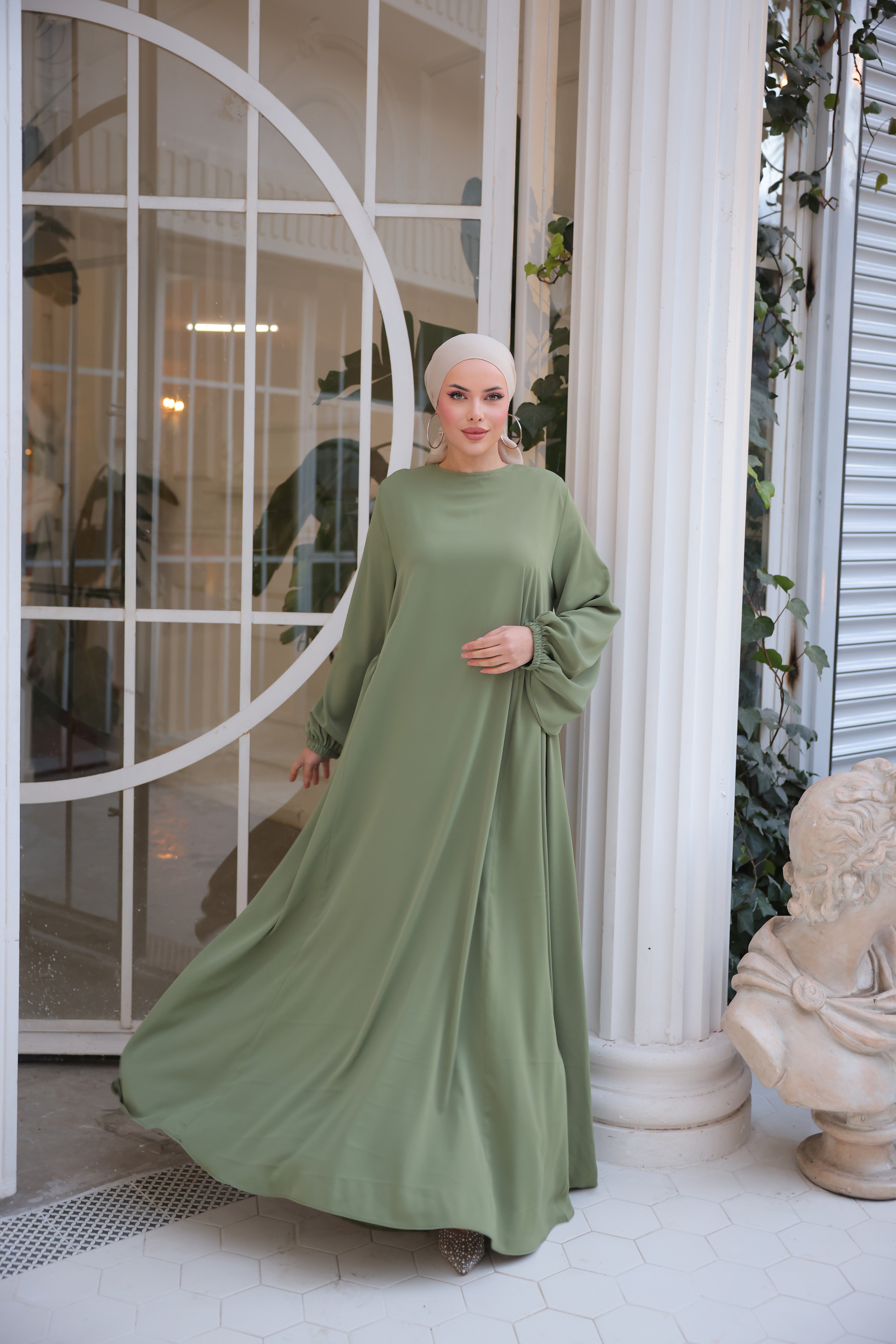 Rabia Dubai Silk Abaya