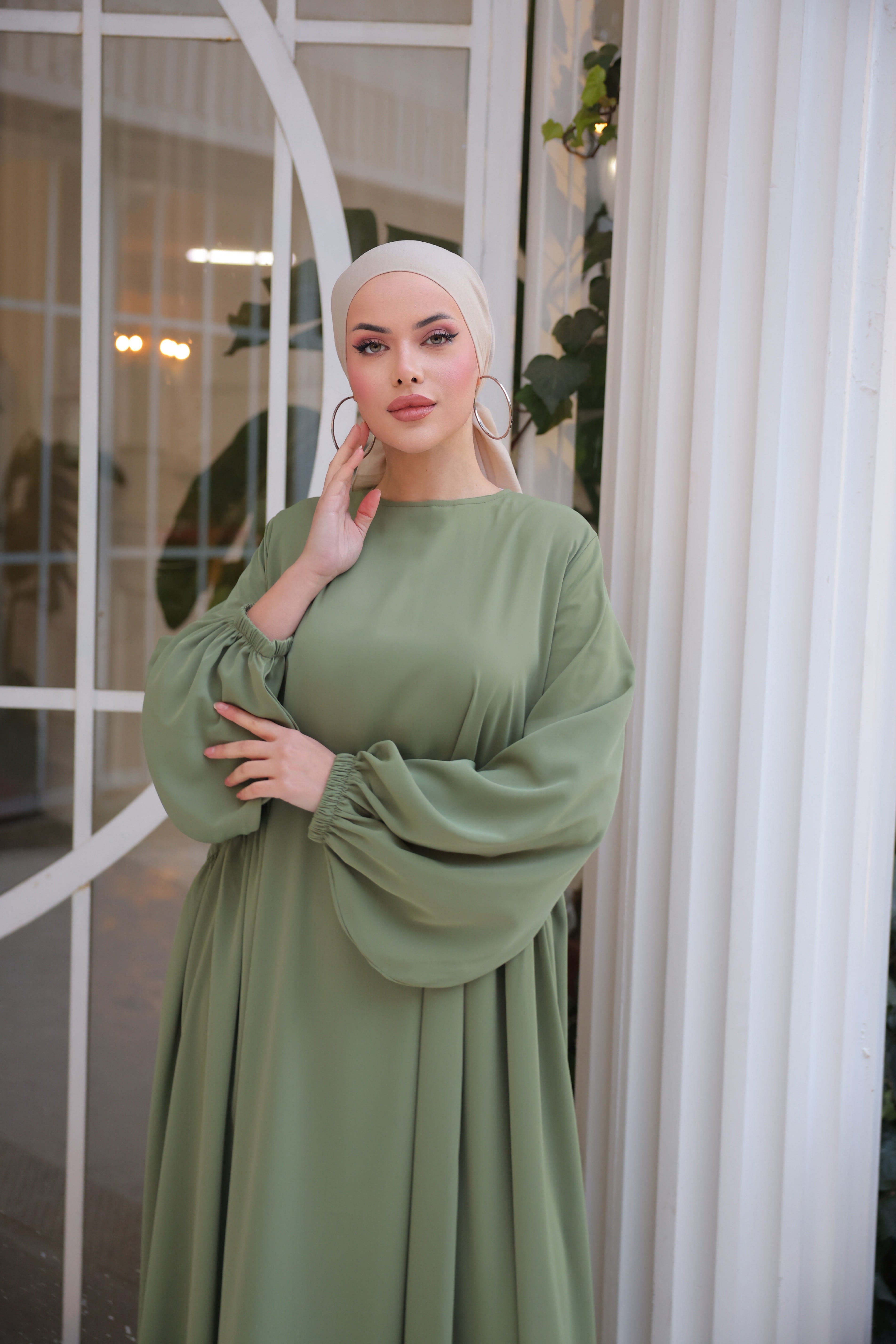 Rabia Dubai Silk Abaya