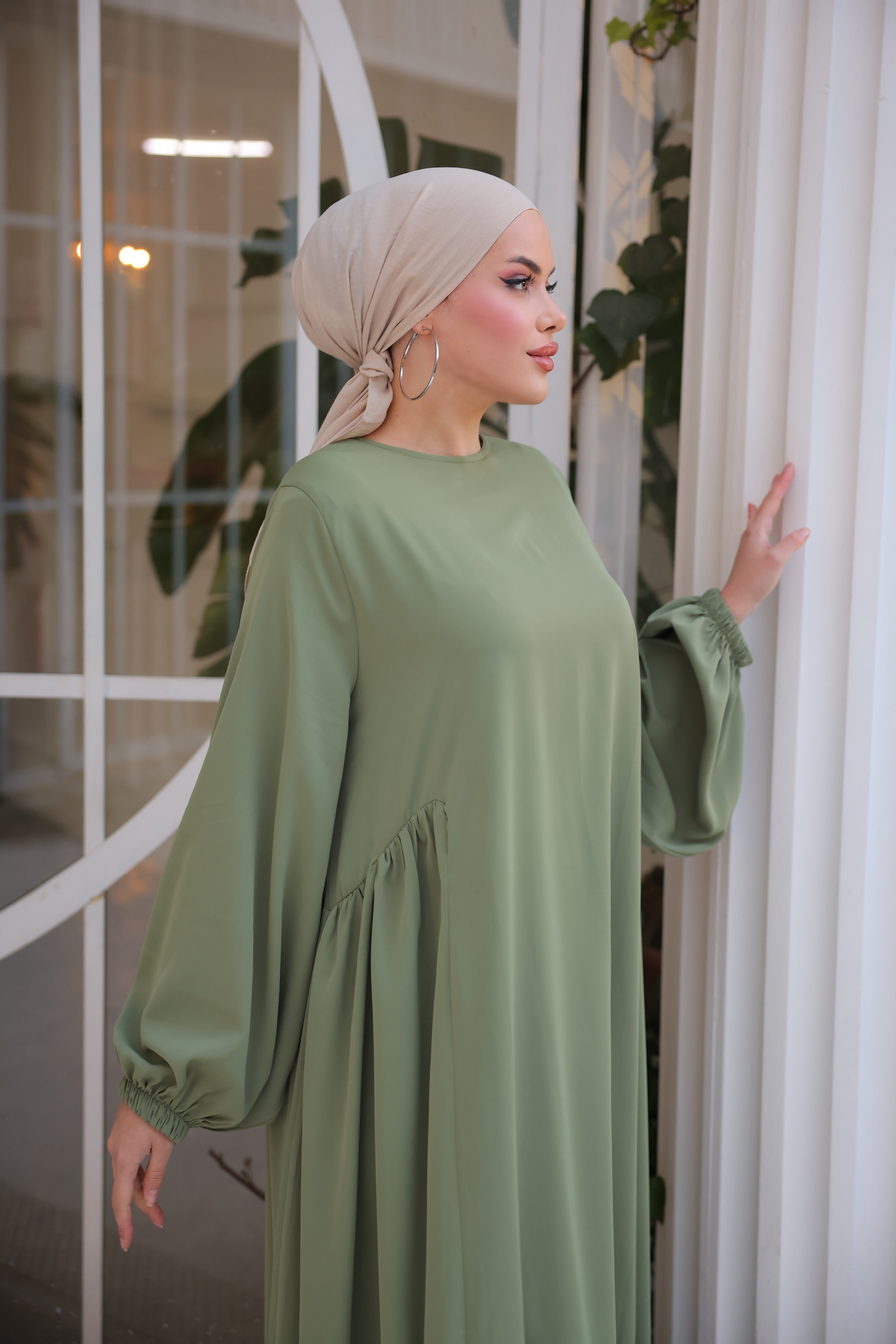 Rabia Dubai Silk Abaya
